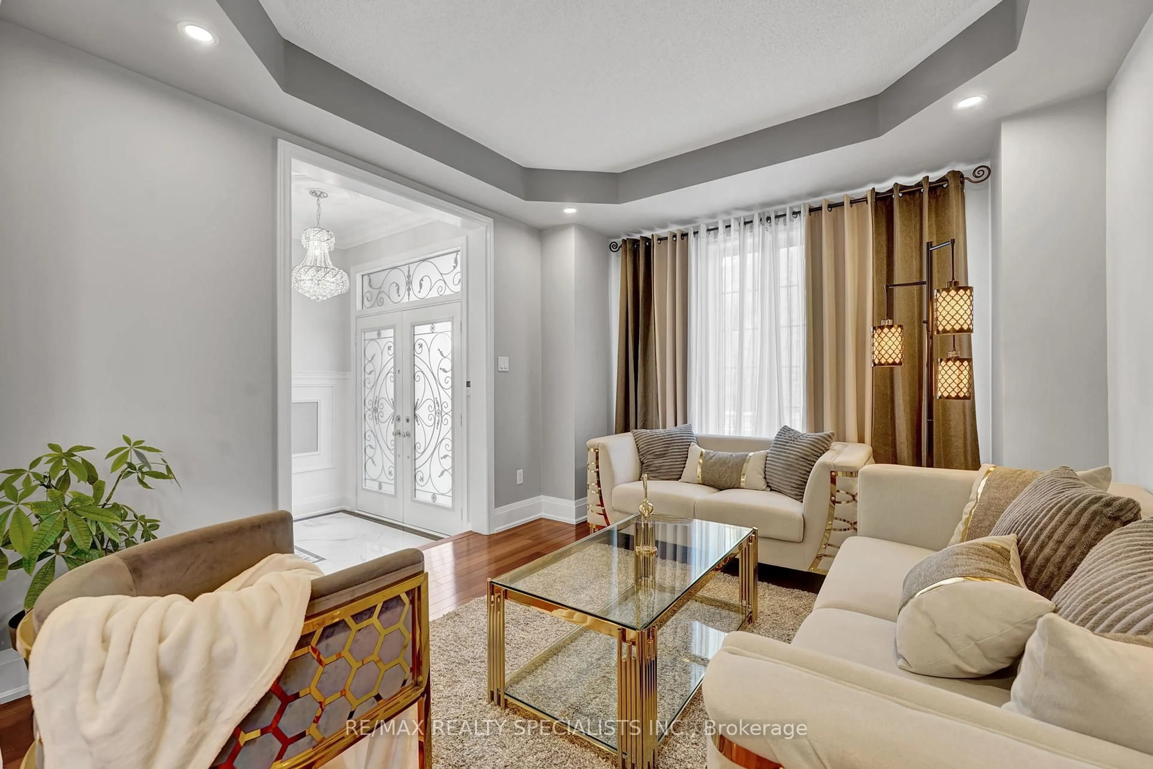 Living room with furniture, unknown for 4 Tovey Terr, Brampton Ontario L6R 3E6