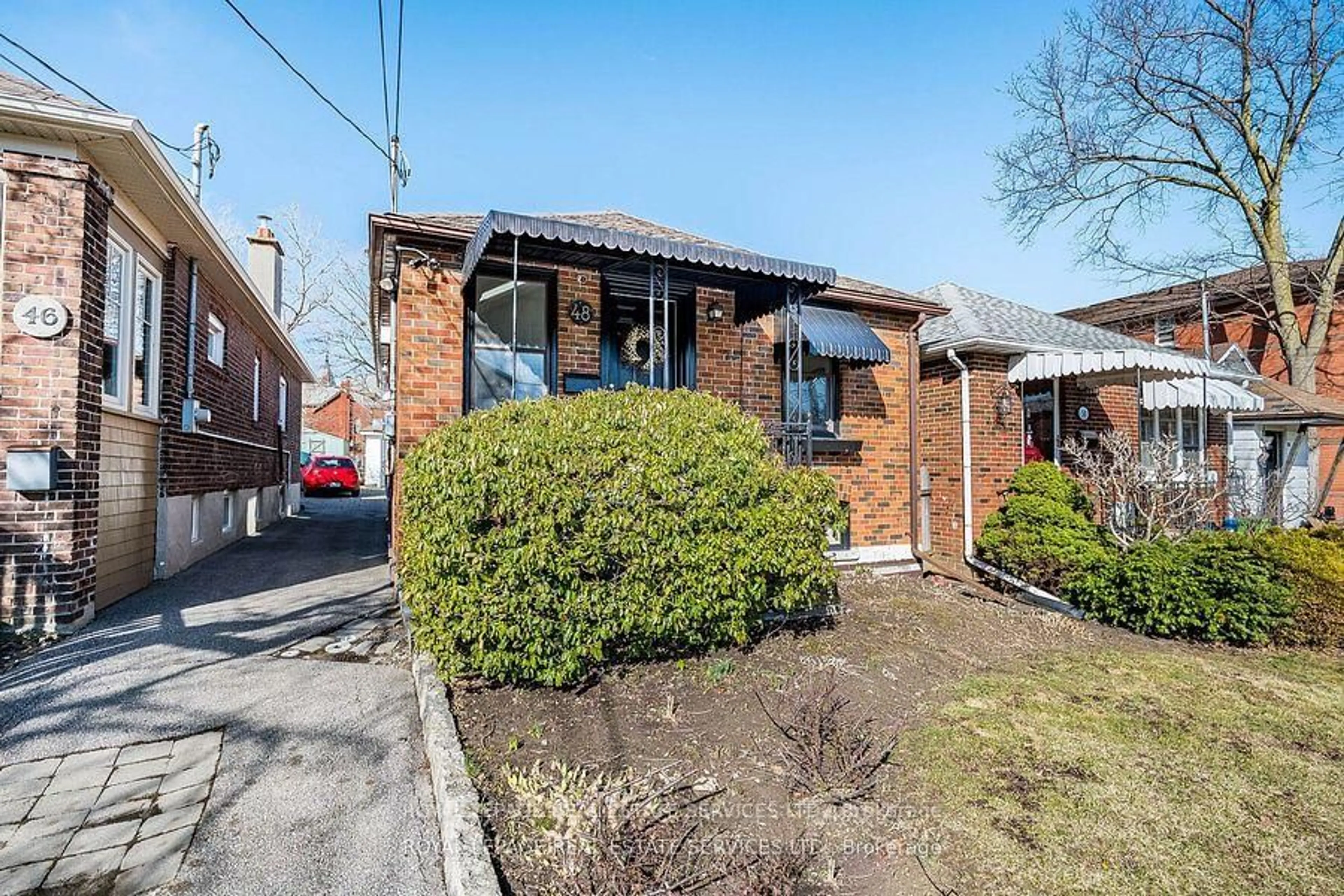 Home with brick exterior material, street for 48 Thirteenth St, Toronto Ontario M8V 3H4