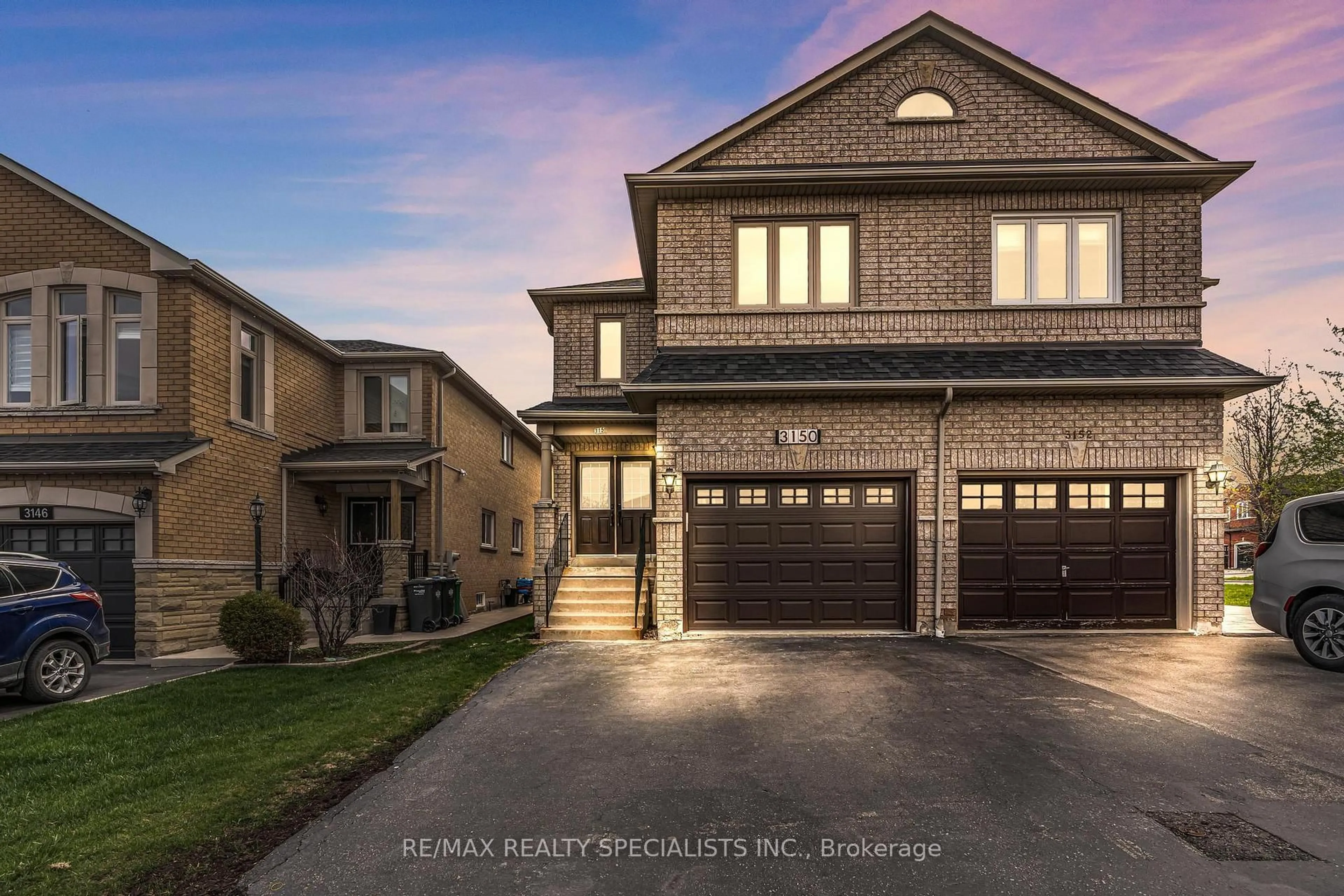 Home with brick exterior material, street for 3150 Wheatstone Ave, Mississauga Ontario L5B 4J1
