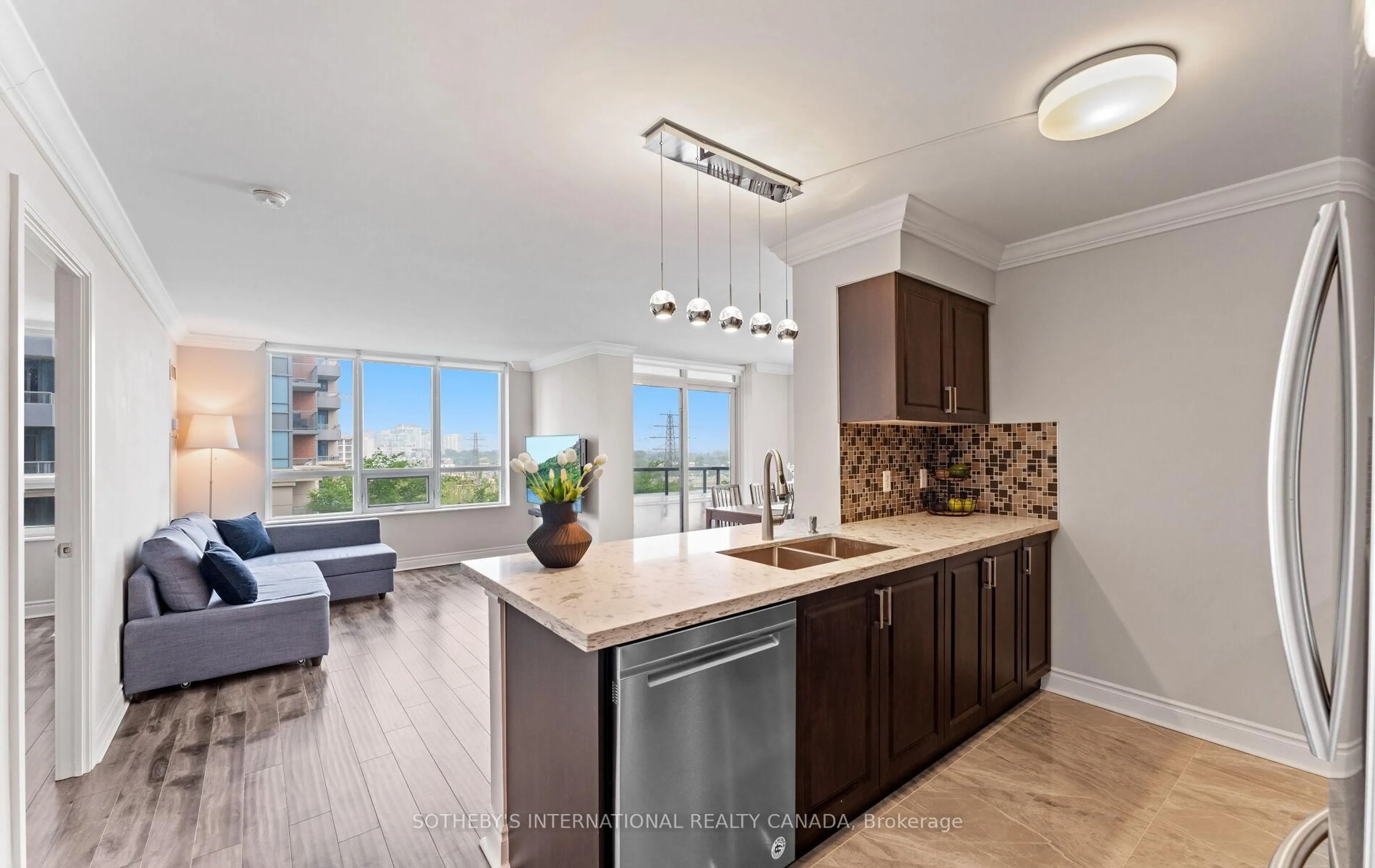 Open concept kitchen, unknown for 35 Viking Lane #533, Toronto Ontario M9B 0A2