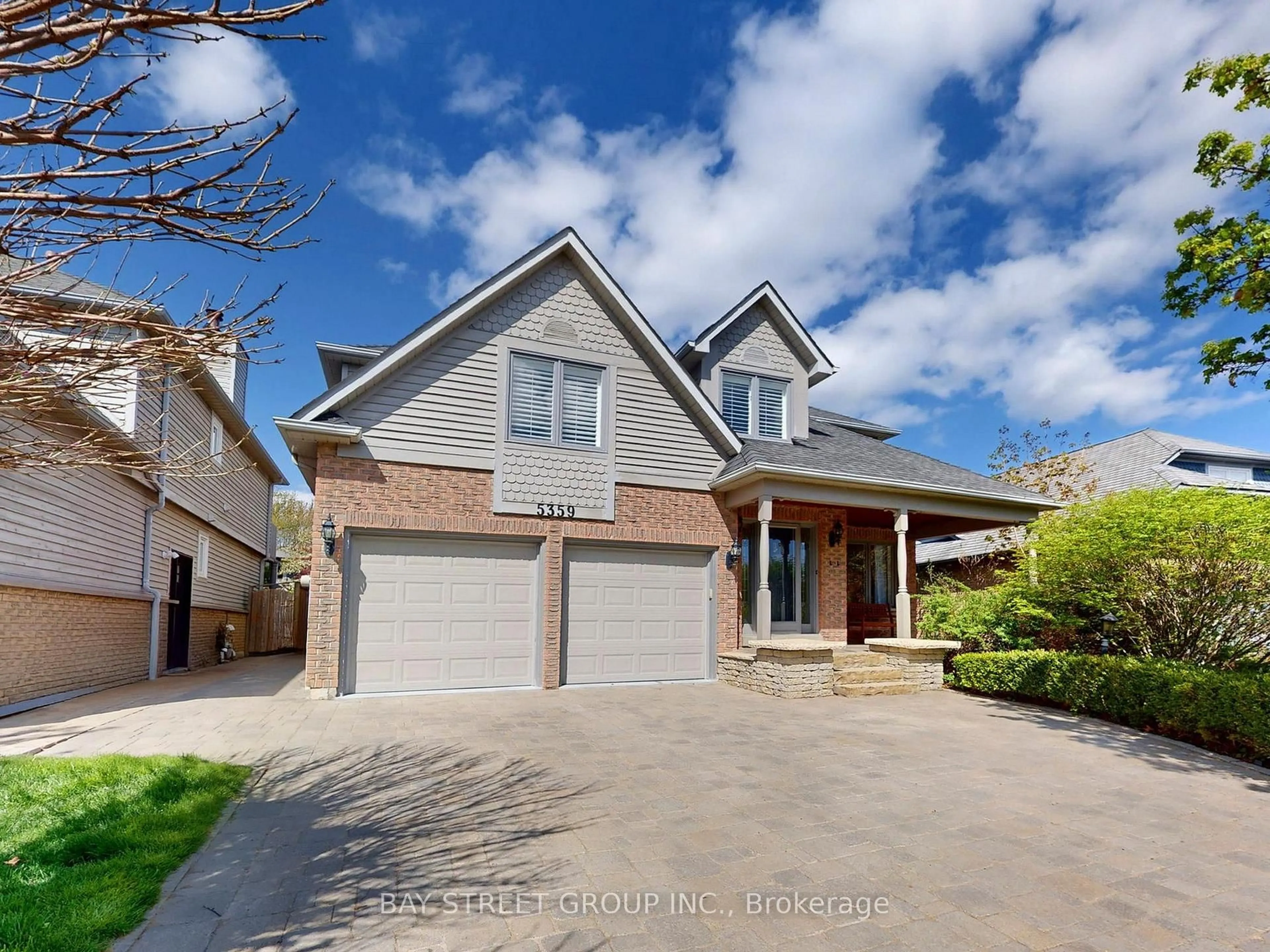 Home with brick exterior material, street for 5359 Ruperts Gate Dr, Mississauga Ontario L5M 5C4