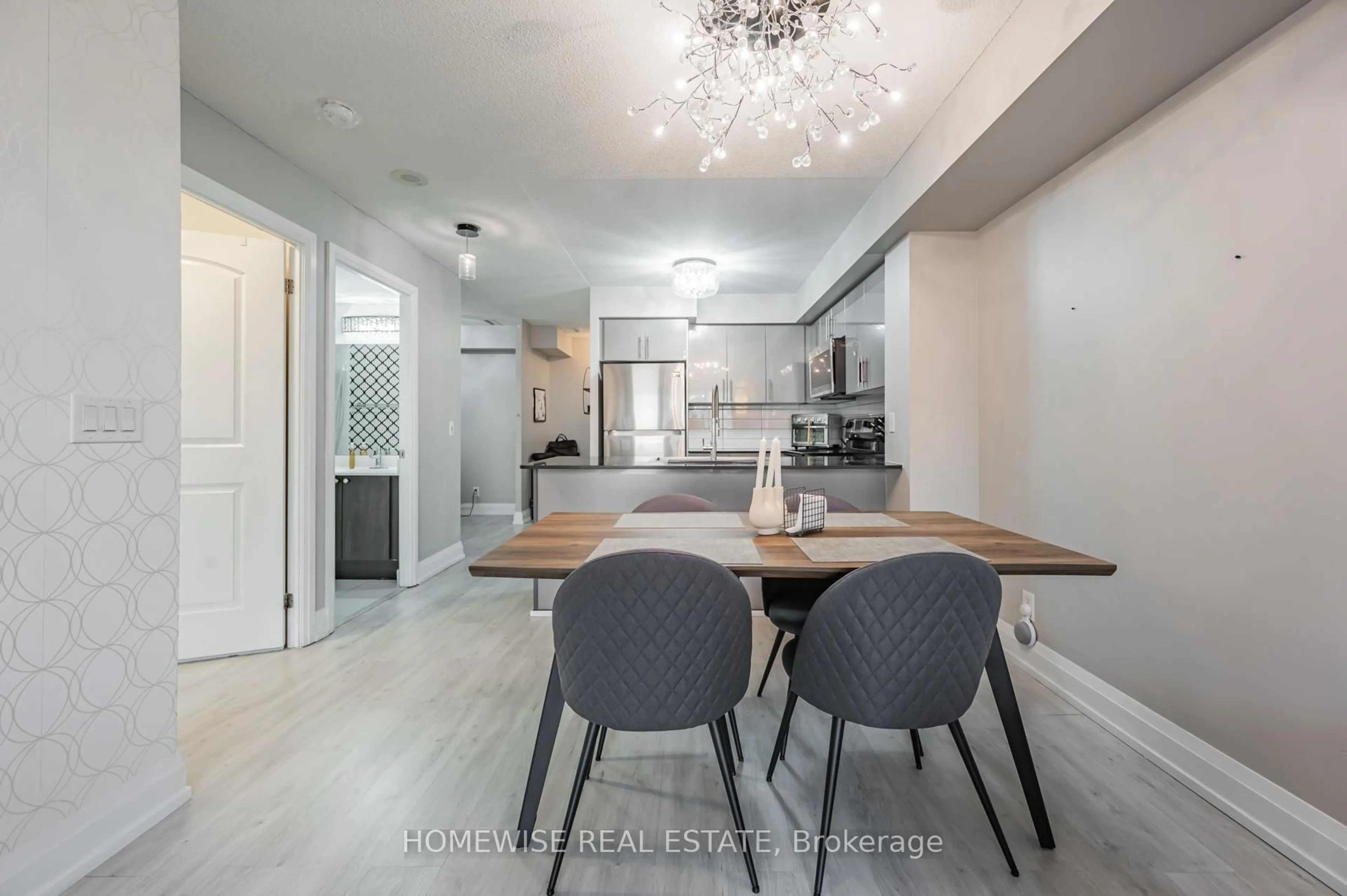 Open concept kitchen, unknown for 1070 Sheppard Ave #717, Toronto Ontario M3J 0G8