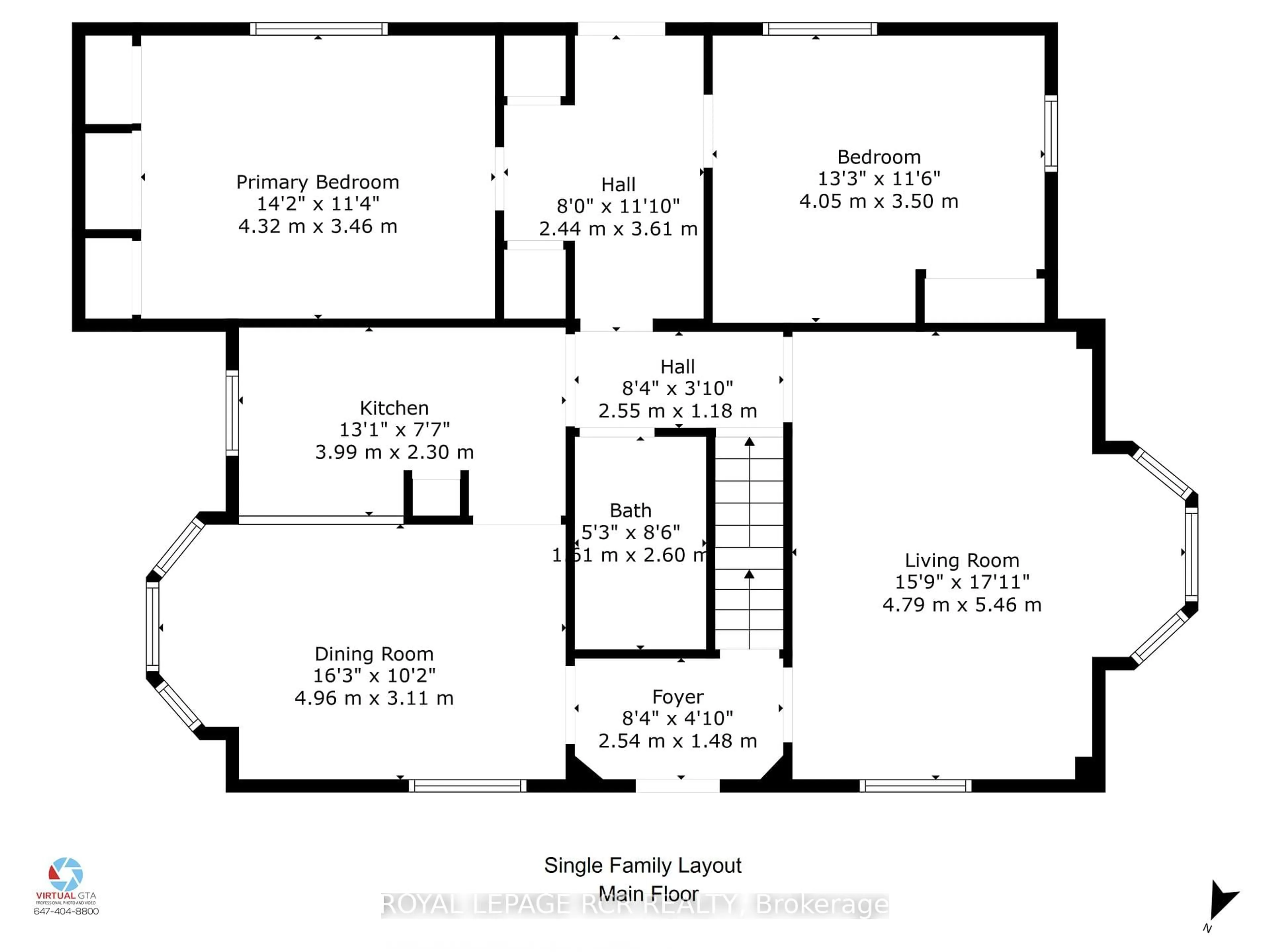 Floor plan for 17 Little York St, Orangeville Ontario L9W 1L8
