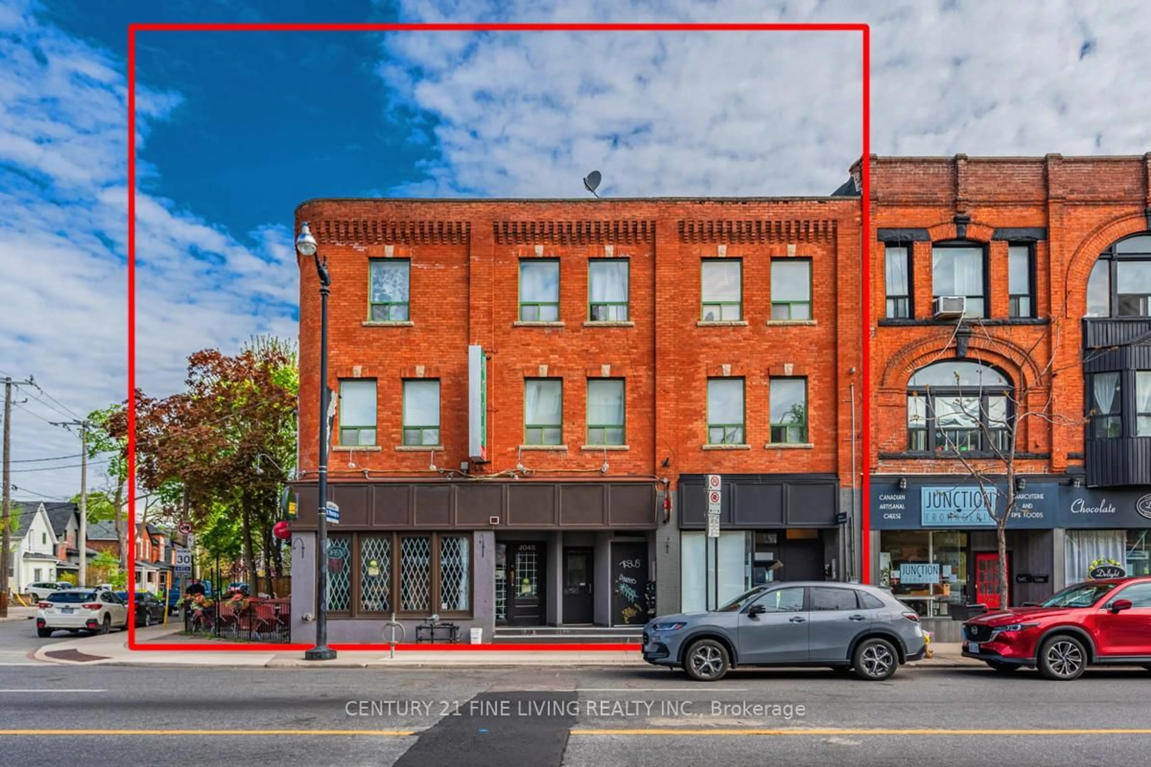 Home with brick exterior material, building for 3048 Dundas St, Toronto Ontario M6P 1Z3
