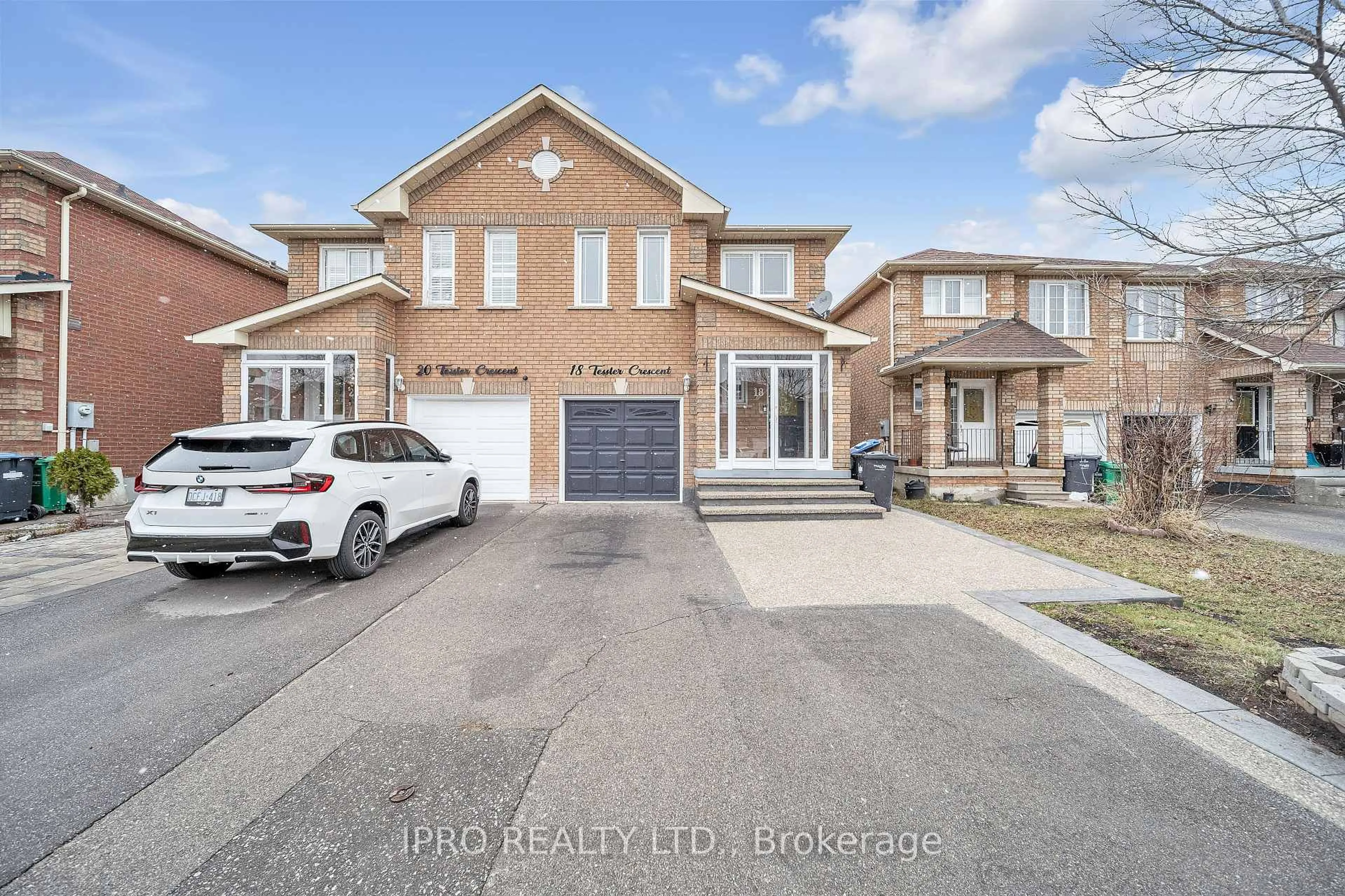 Home with brick exterior material, street for 18 Tessler Cres, Brampton Ontario L6X 4P8