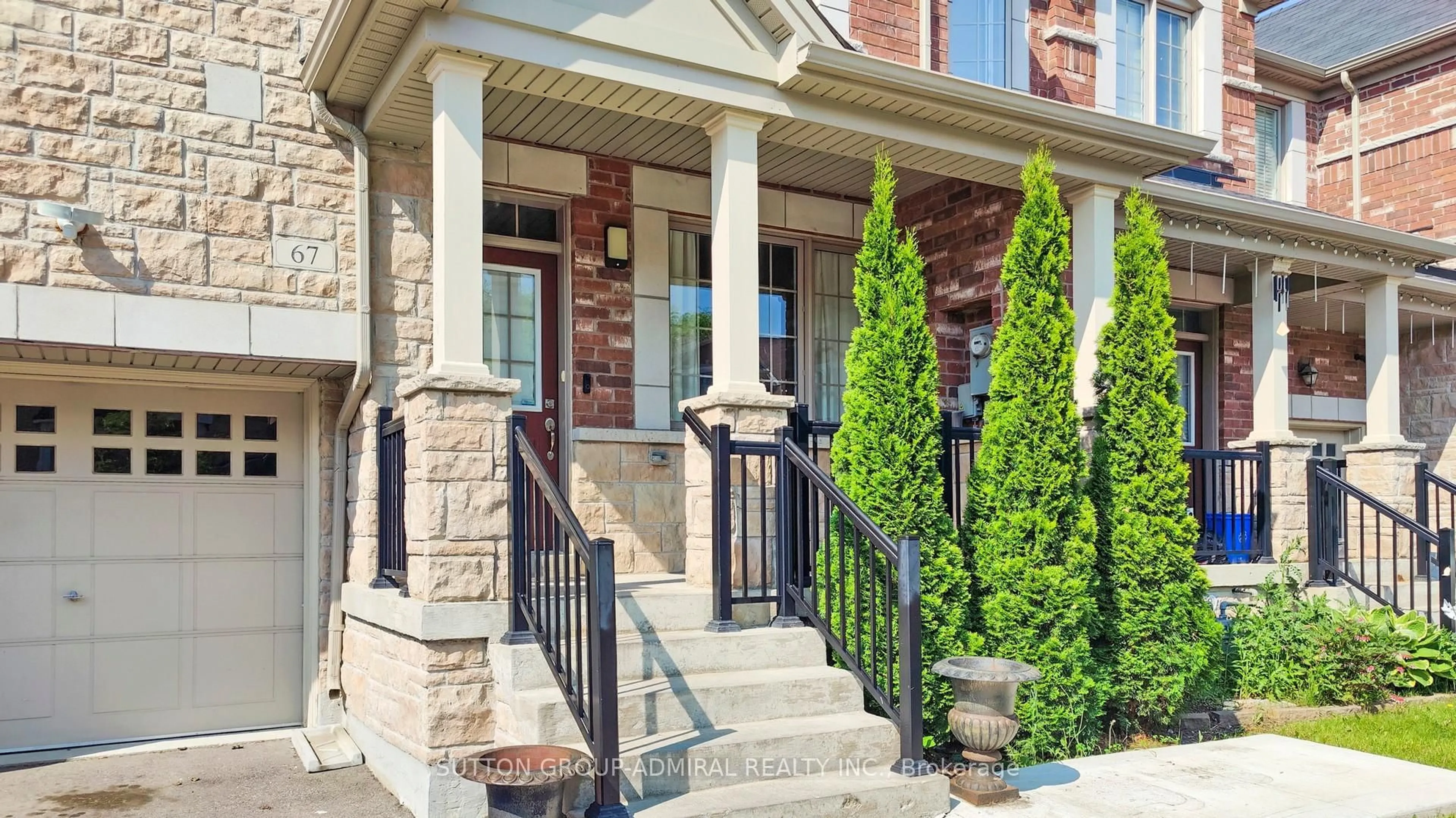 Home with brick exterior material, street for 67 Zelda Rd, Brampton Ontario L6R 3V4