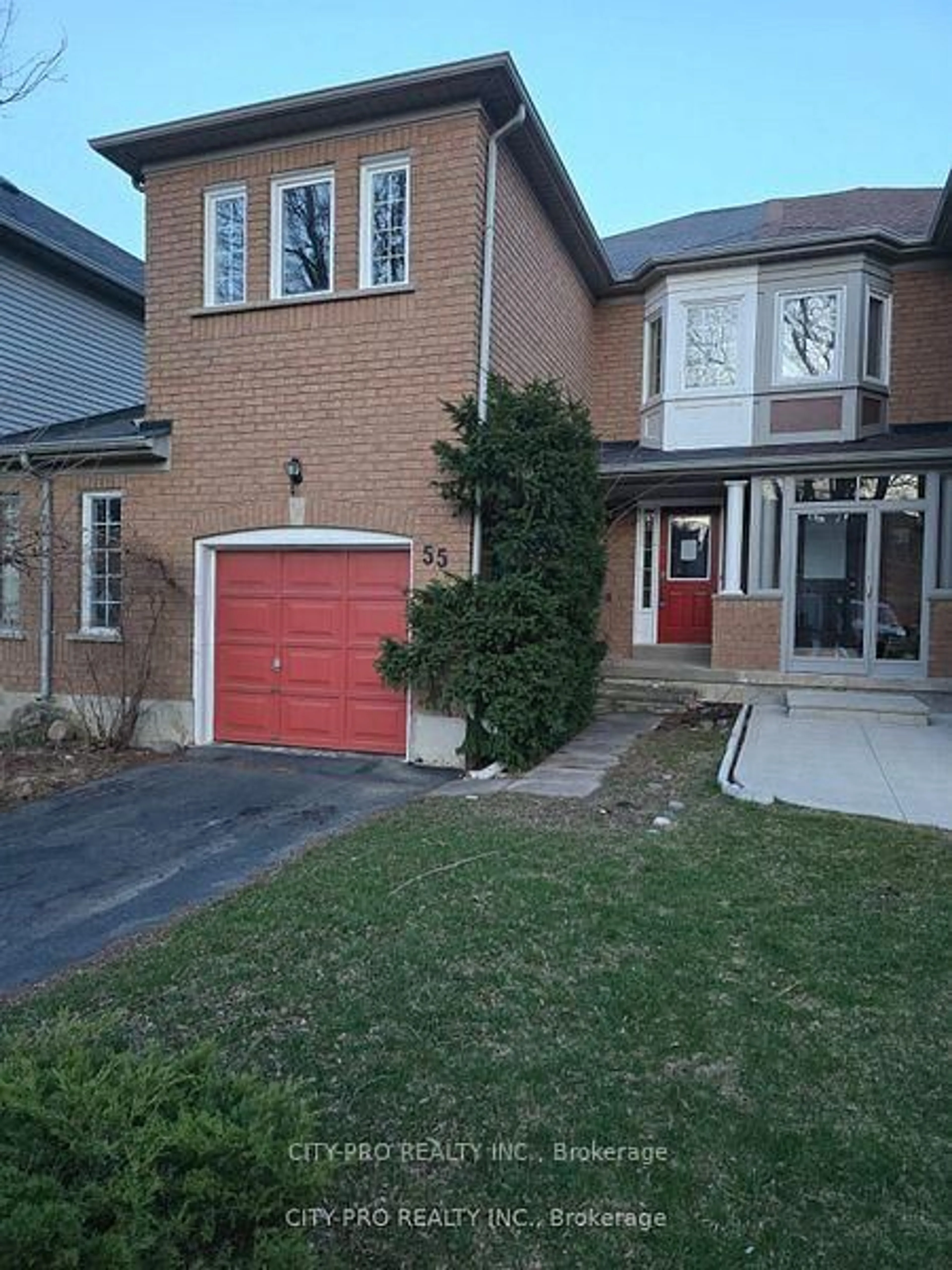 Home with brick exterior material, street for 55 Rain Lily Lane, Brampton Ontario L6R 1S5