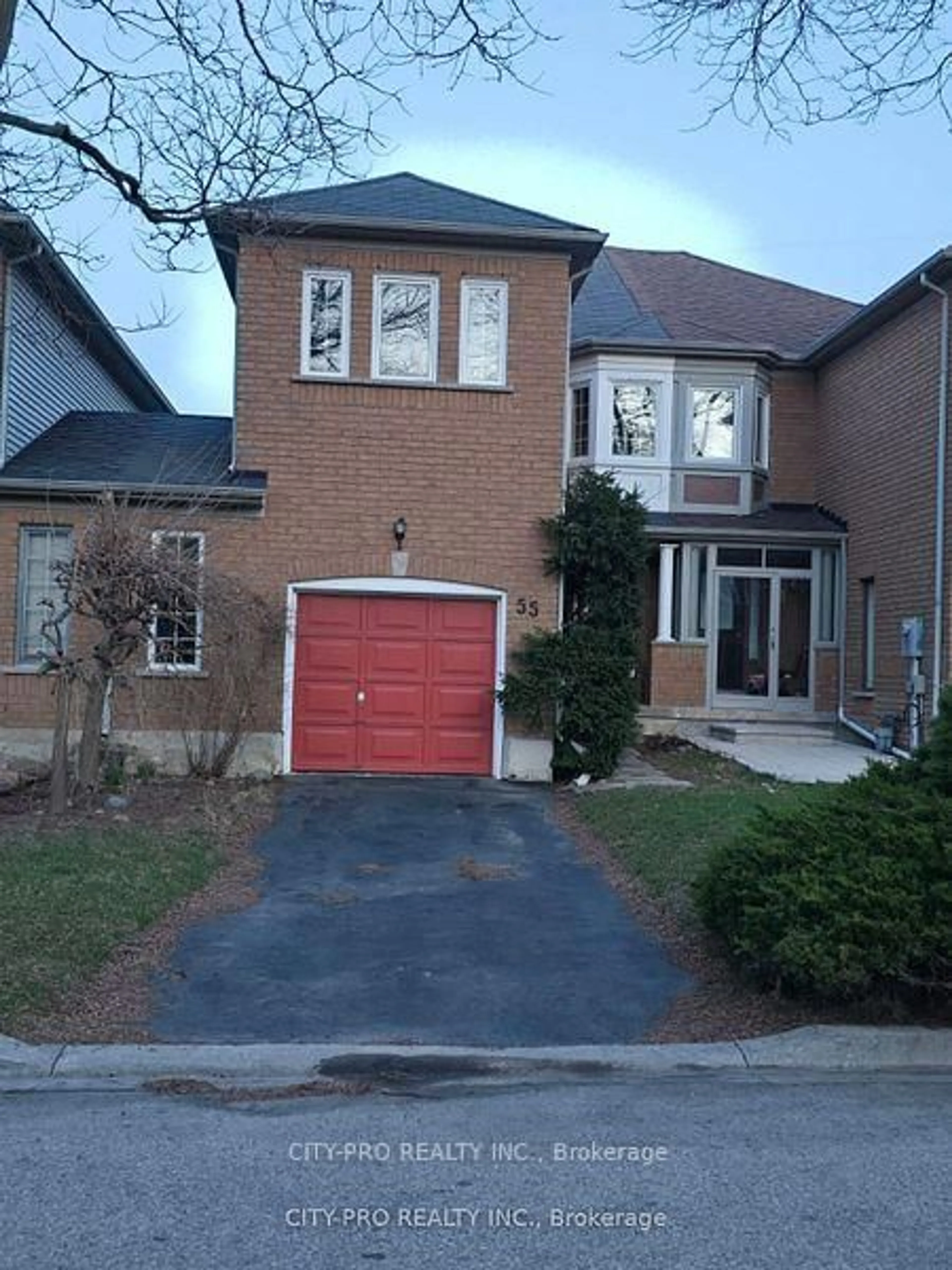 Home with brick exterior material, street for 55 Rain Lily Lane, Brampton Ontario L6R 1S5