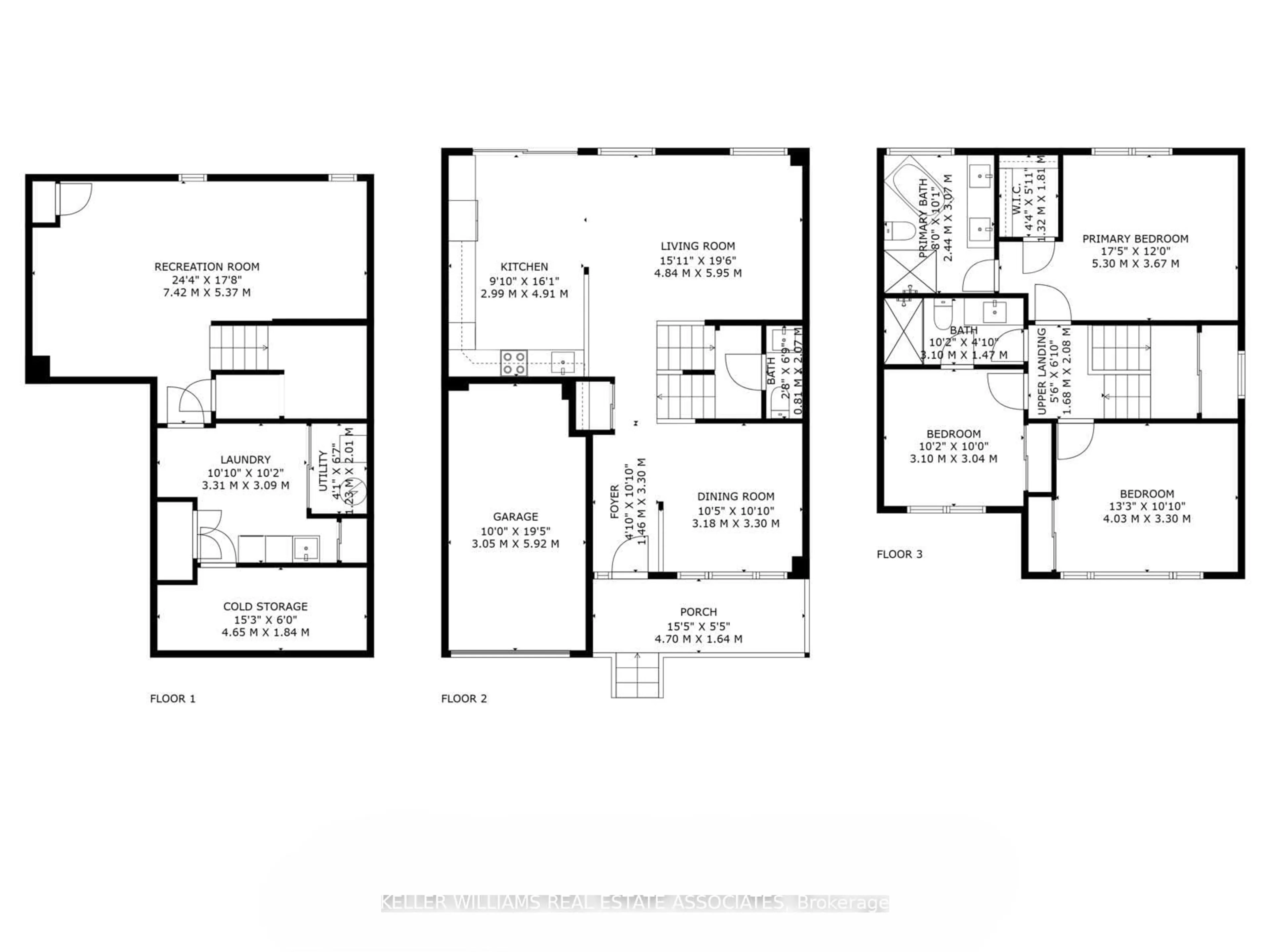 Floor plan for 65 Somerville Rd, Halton Hills Ontario L7J 2Z7