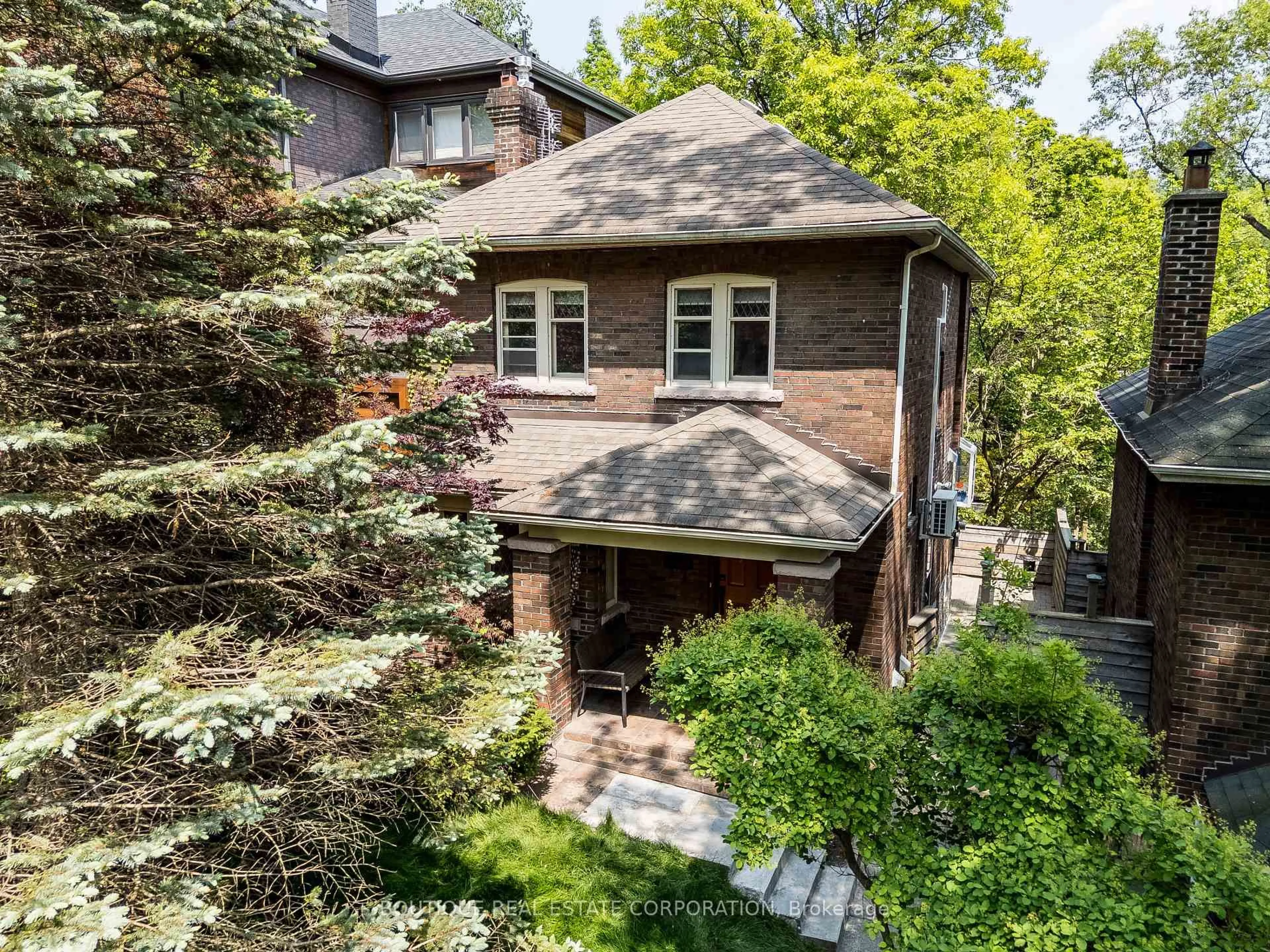 Home with brick exterior material, street for 373 Ellis Park Rd, Toronto Ontario M6S 2V7