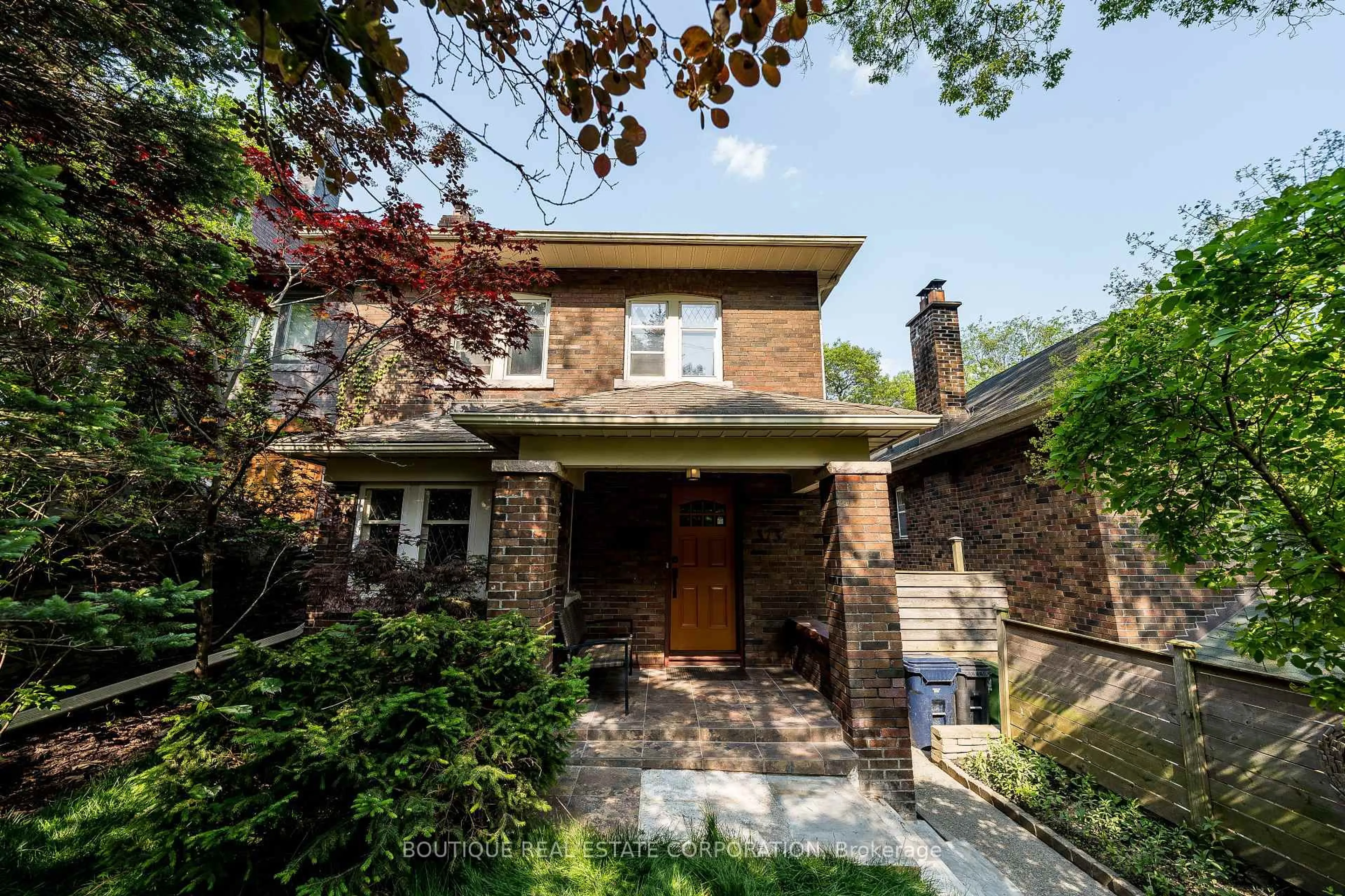 Home with brick exterior material, street for 373 Ellis Park Rd, Toronto Ontario M6S 2V7