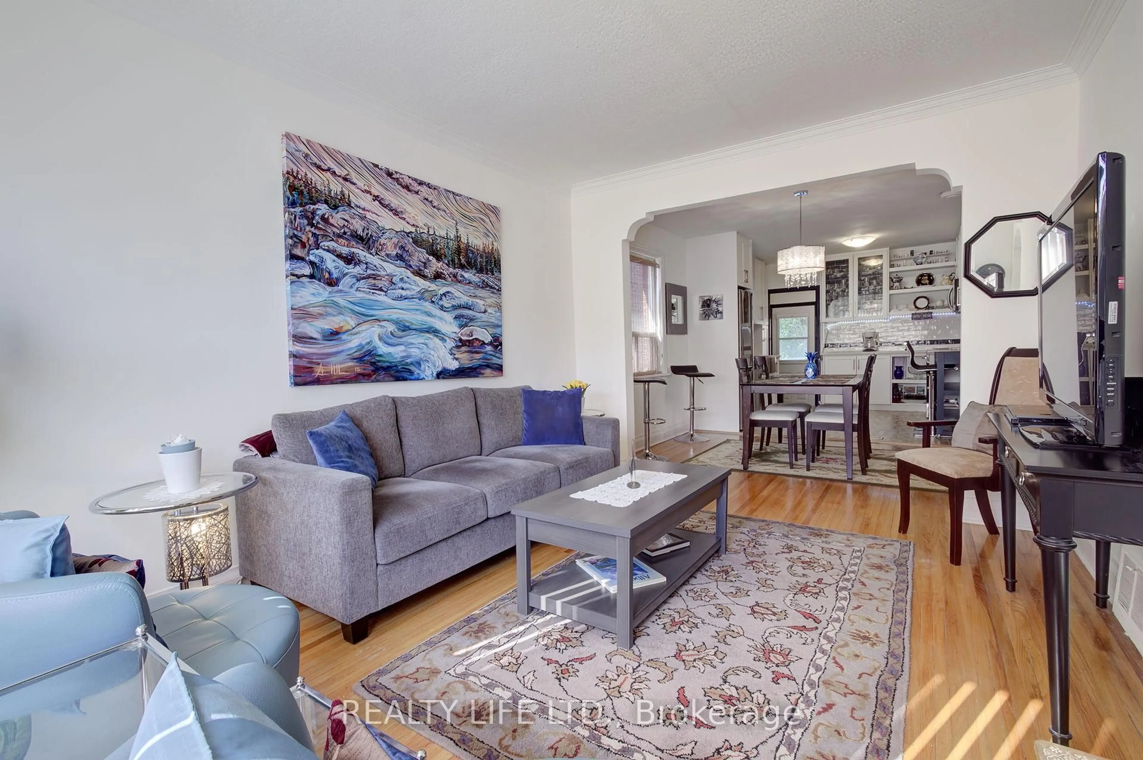 Living room with furniture, unknown for 258 Gamma St, Toronto Ontario M8W 4H1