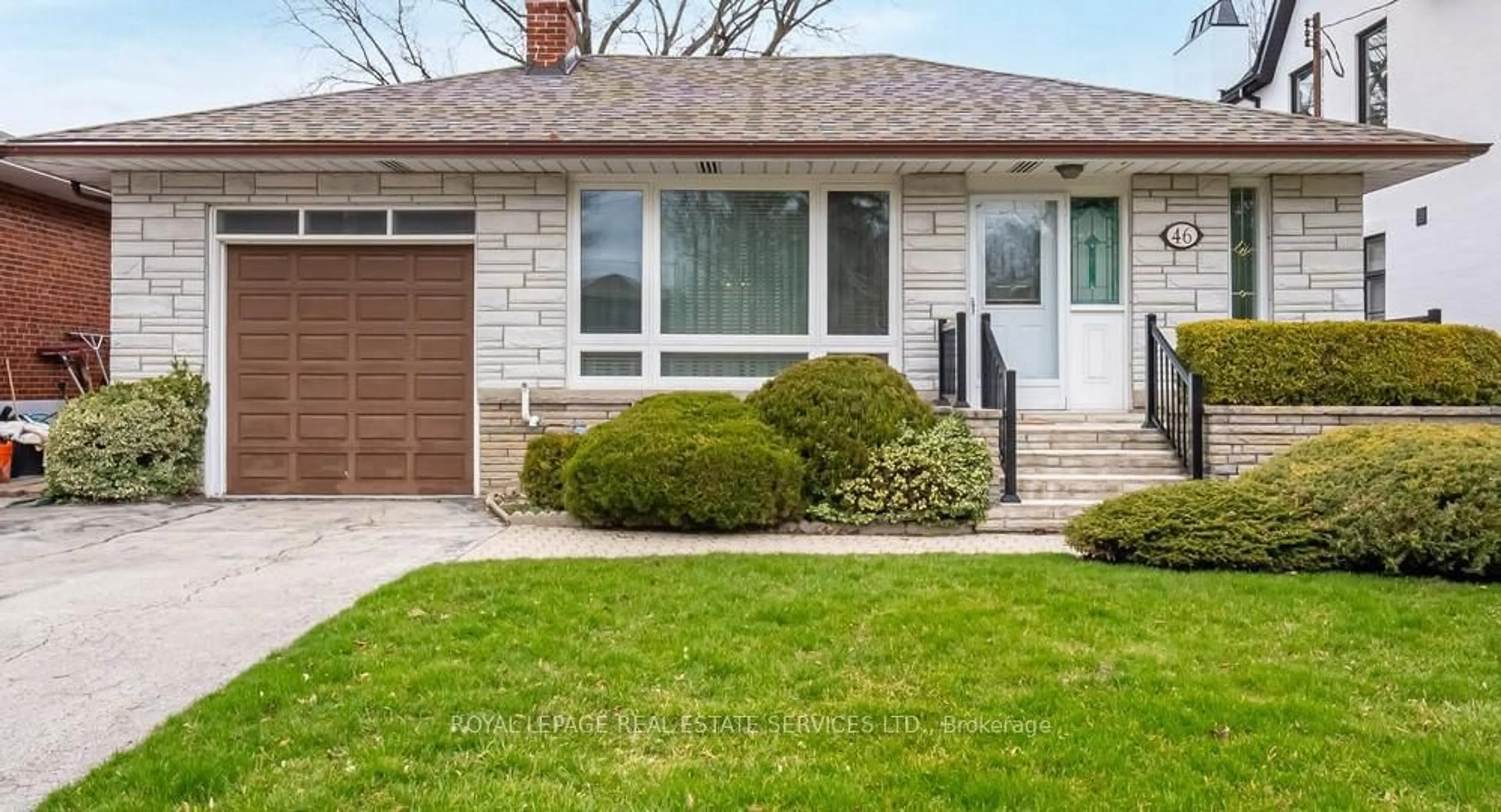 Home with brick exterior material, street for 46 Cardigan Rd, Toronto Ontario M8Z 2W2