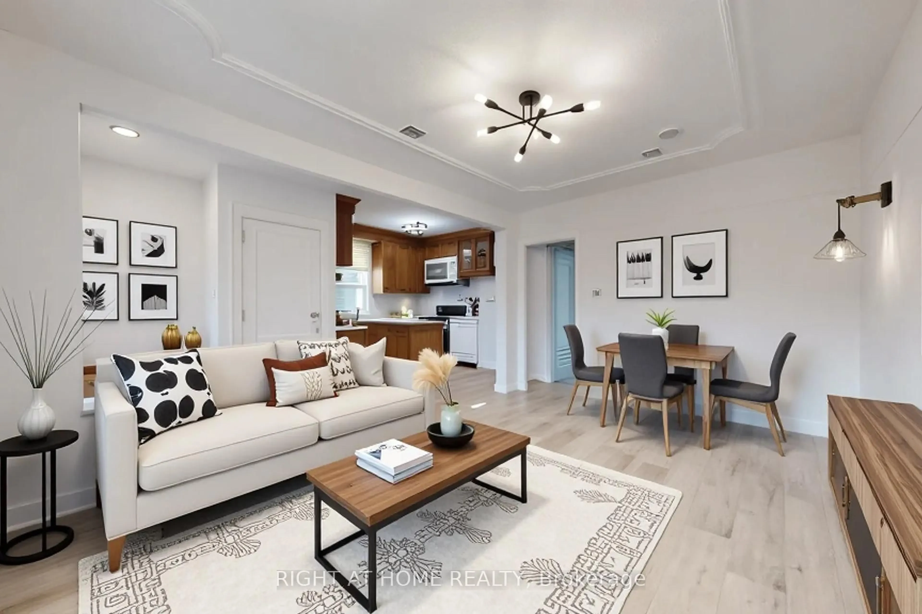Living room with furniture, unknown for 57 Chamberlain Ave, Toronto Ontario M6E 4J9