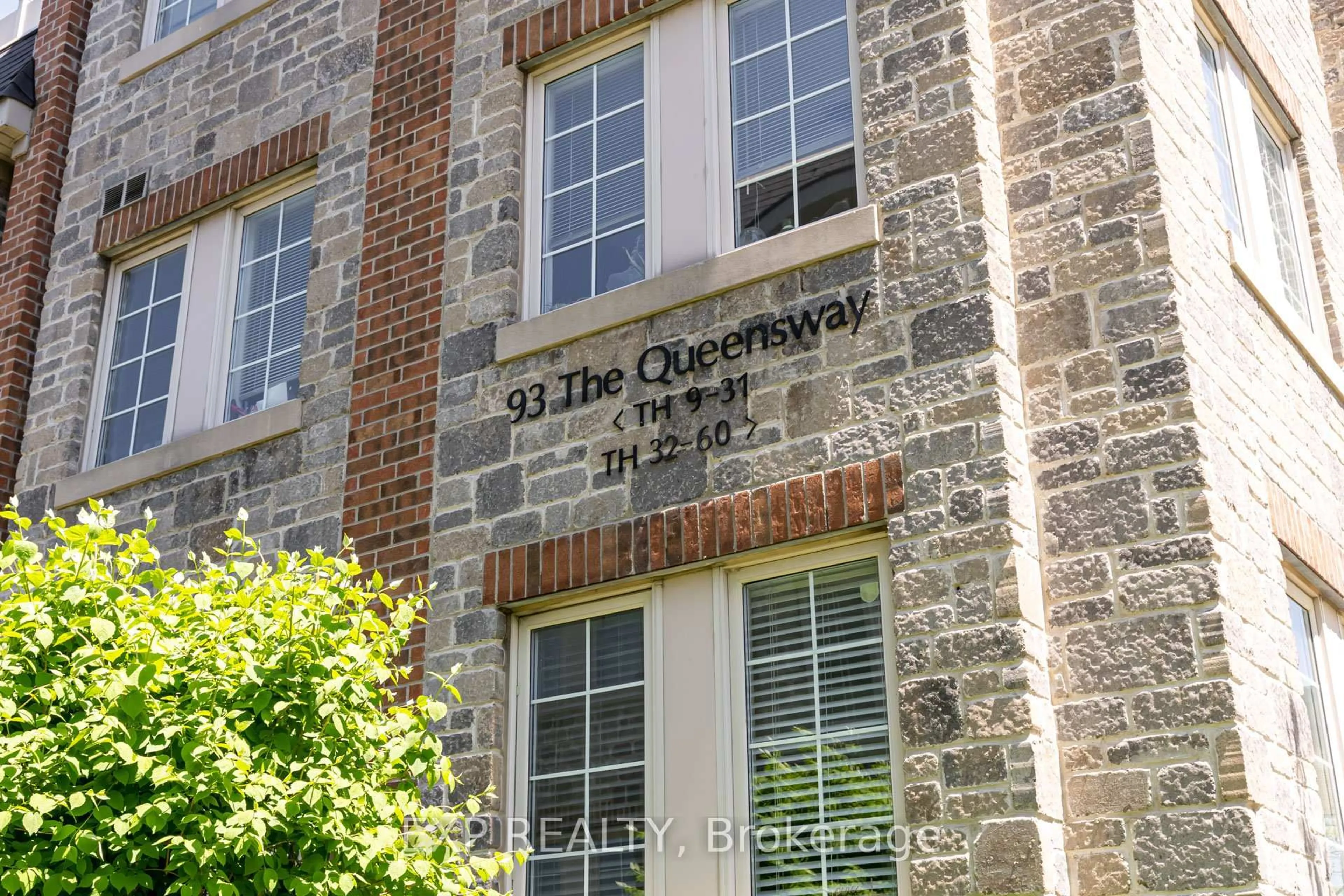 Home with brick exterior material, building for 93 The Queensway #23, Toronto Ontario M9N 2H5