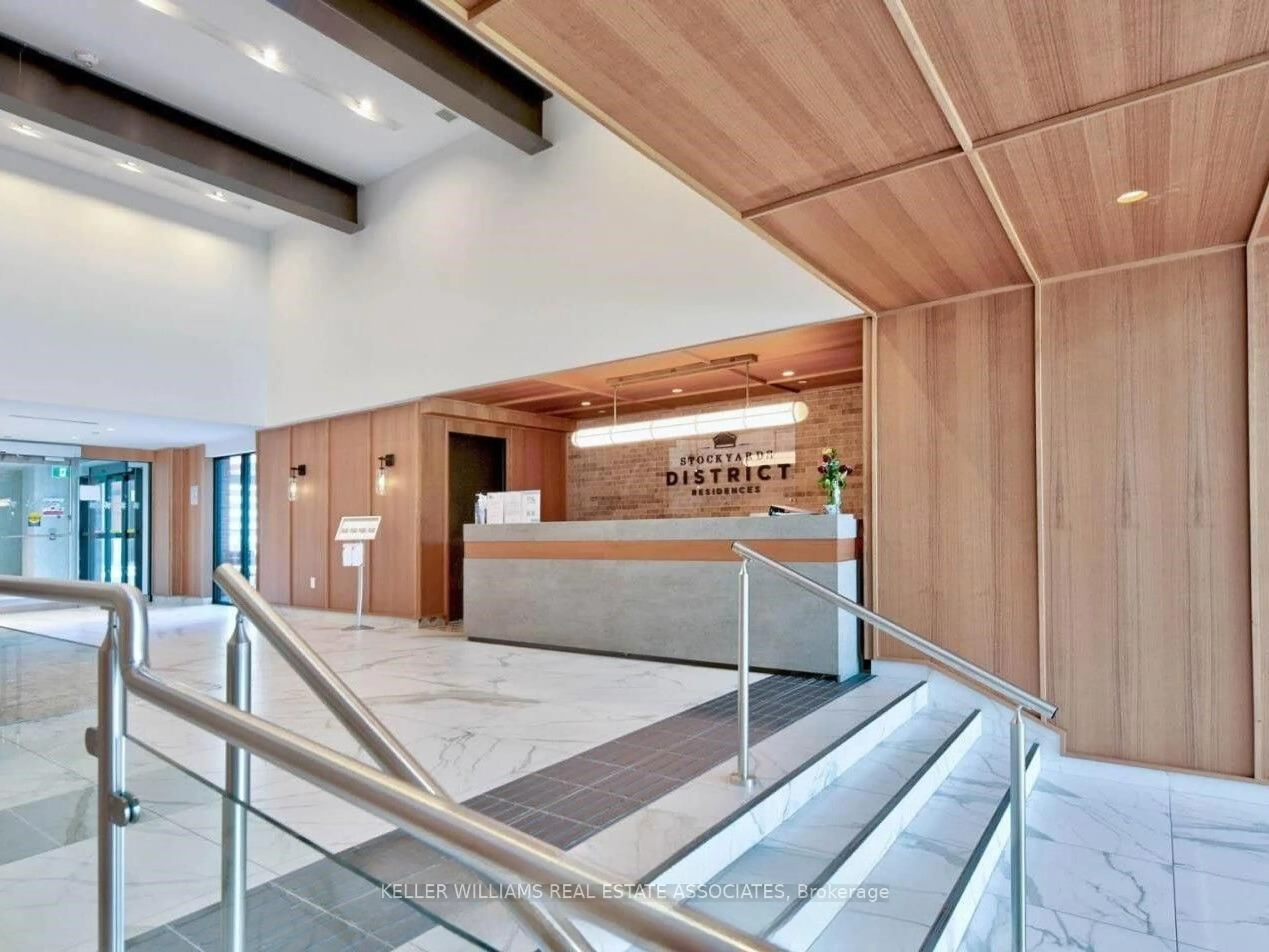 Indoor foyer for 2300 St. Clair Ave #416, Toronto Ontario M6N 1K8