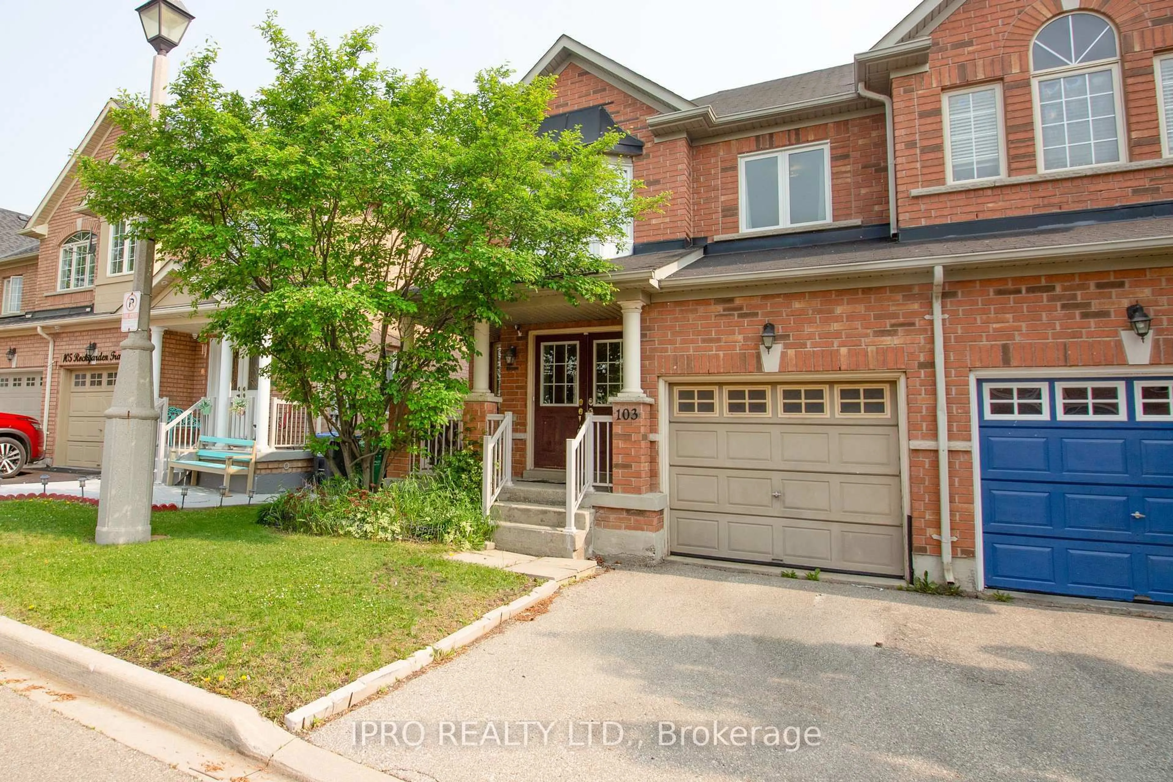 Home with brick exterior material, street for 103 Rockgarden Tr, Brampton Ontario L6R 3N1