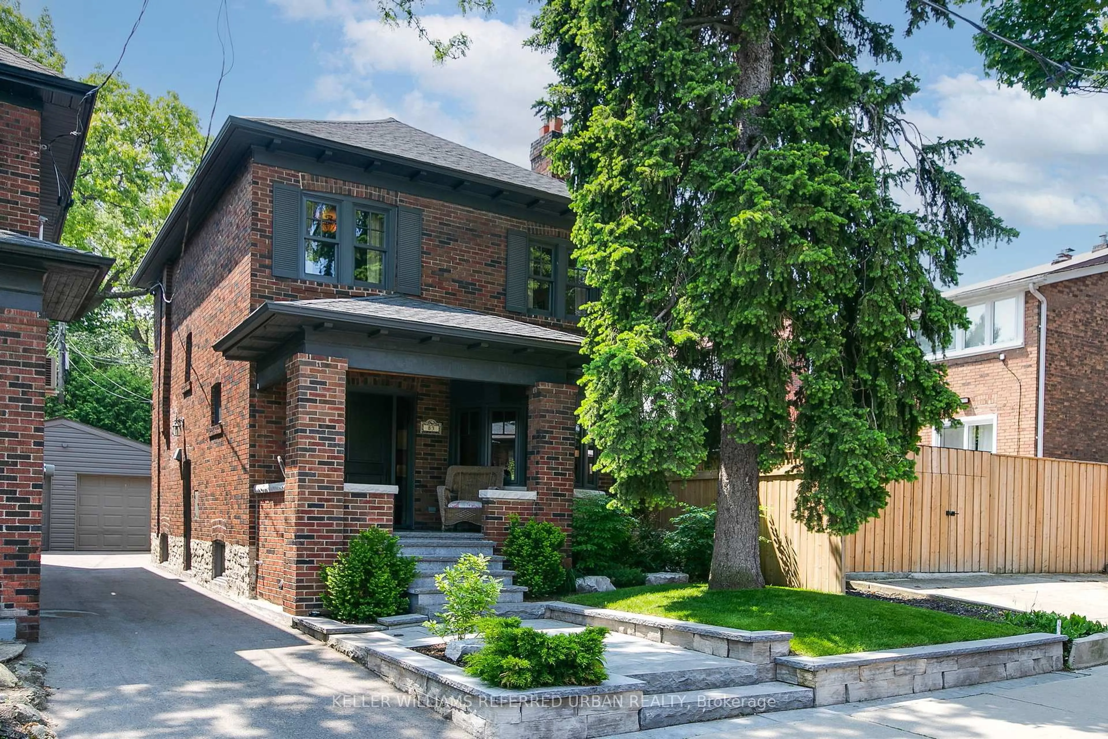 Home with brick exterior material, street for 83 Ardagh St, Toronto Ontario M6S 1Y6