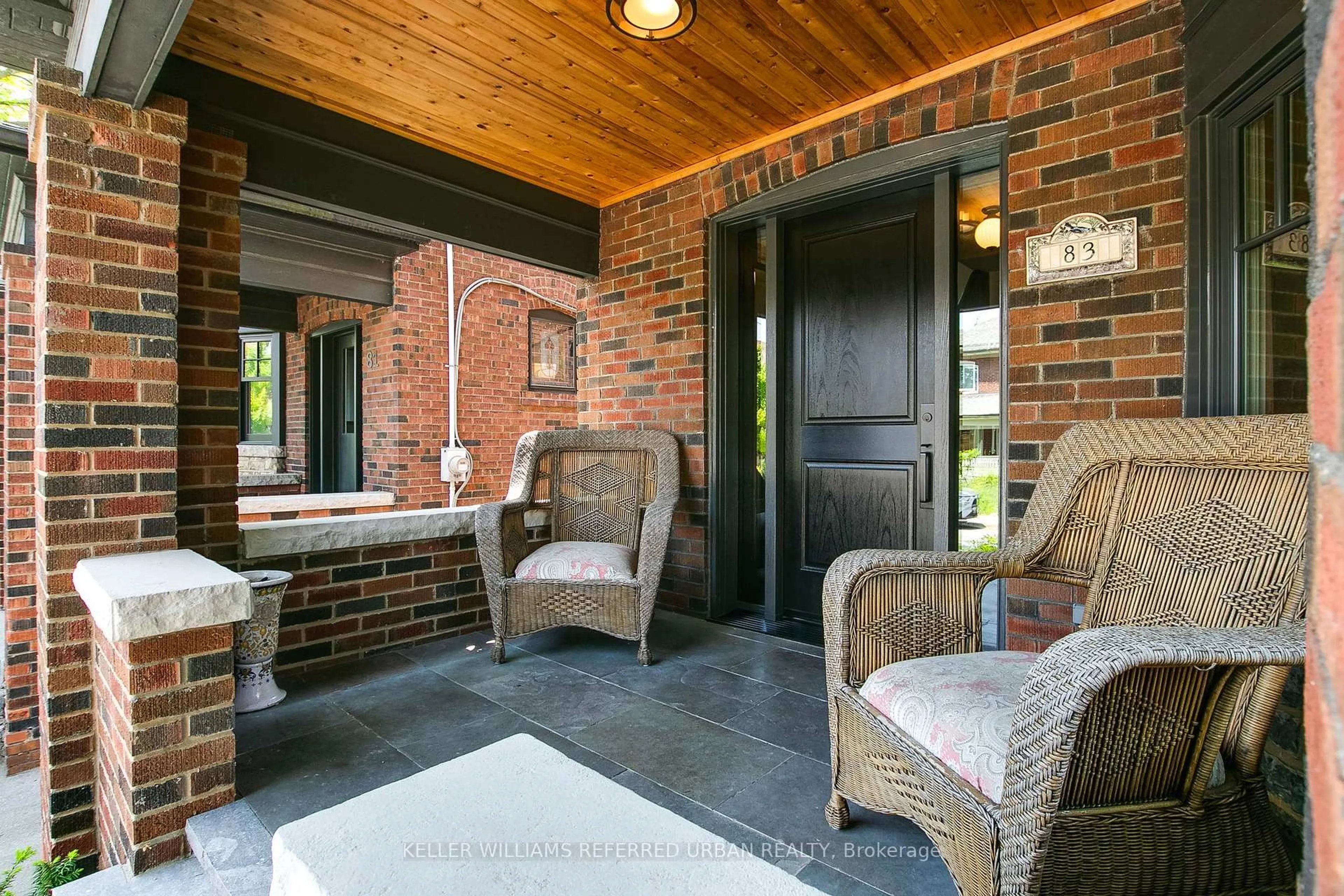 Patio, street for 83 Ardagh St, Toronto Ontario M6S 1Y6
