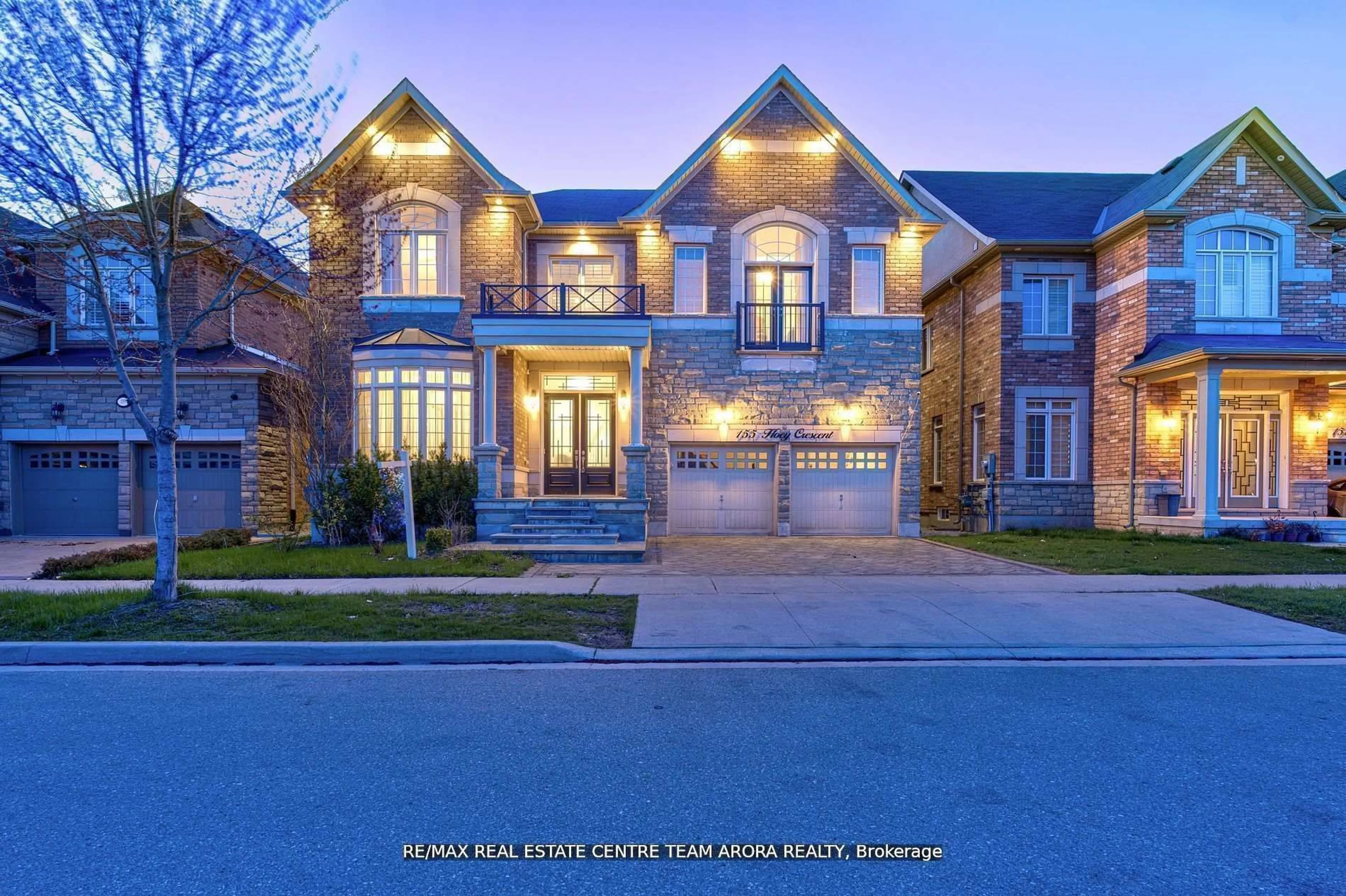 Home with brick exterior material, street for 155 Hoey Cres, Oakville Ontario L6M 0X1