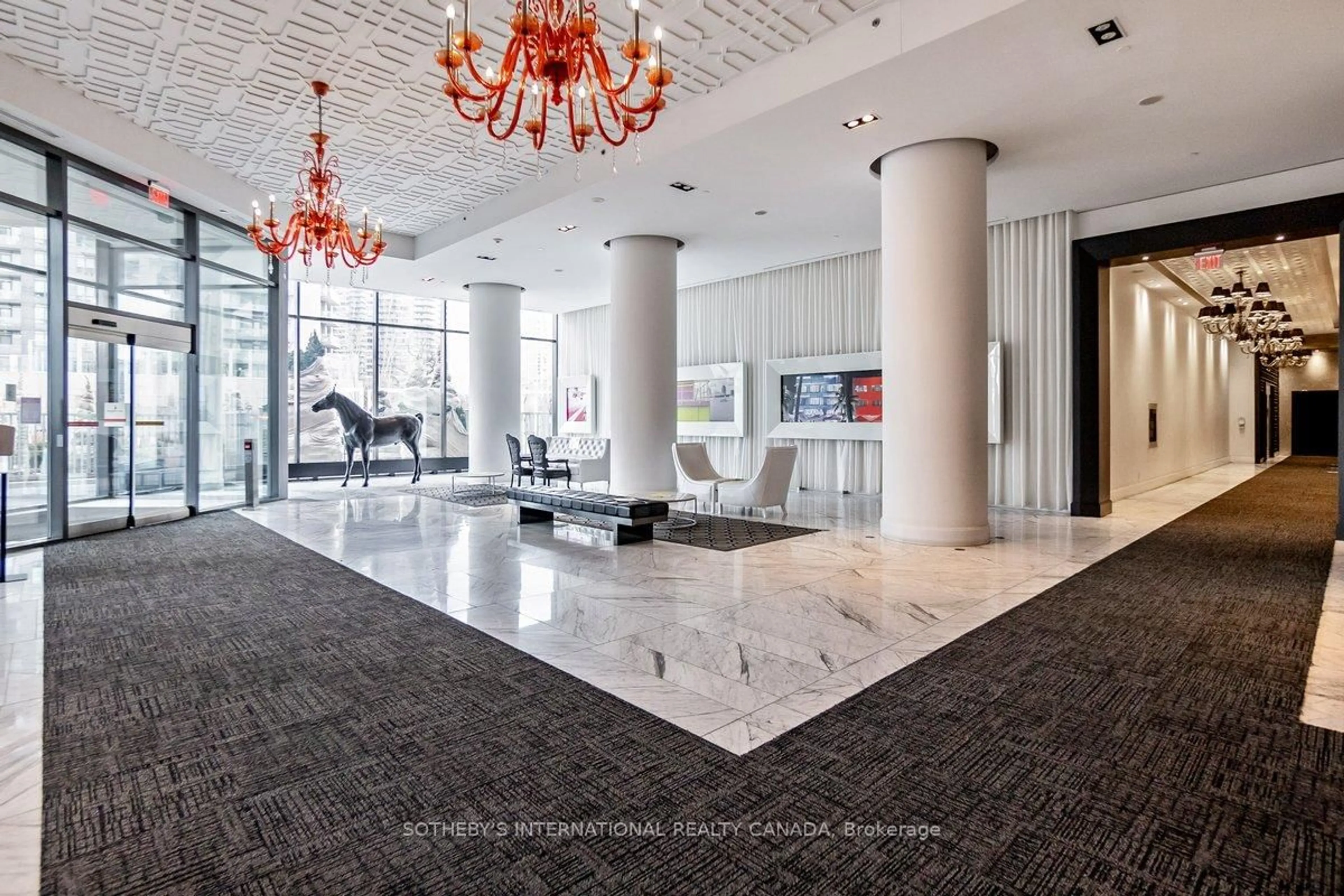 Lobby for 90 Park Lawn Rd #915, Toronto Ontario M8Y 0B6
