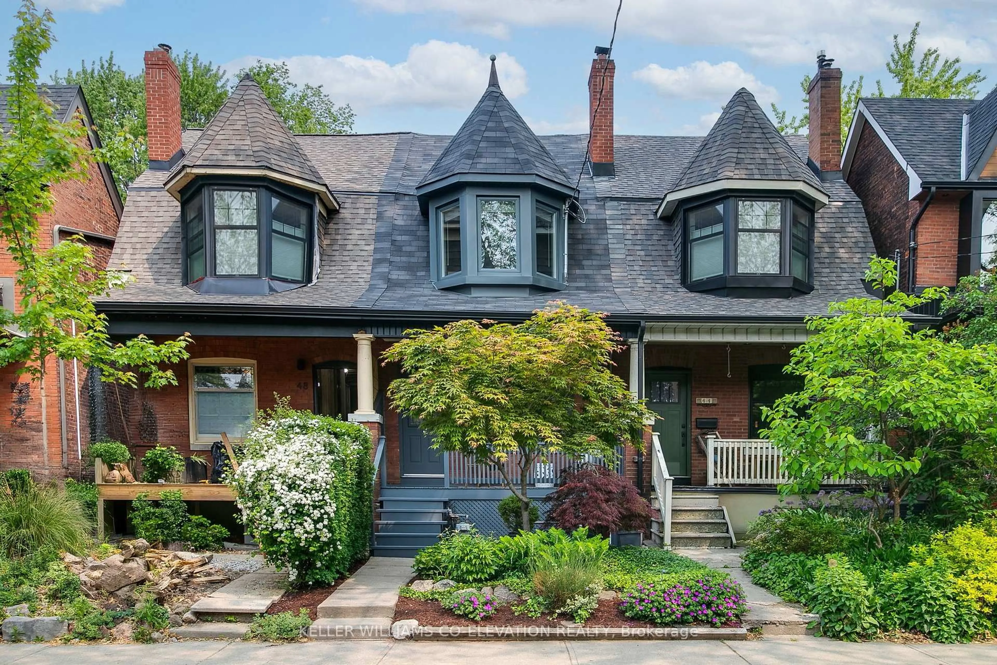 Home with brick exterior material, street for 46 Fermanagh Ave, Toronto Ontario M6R 1M2