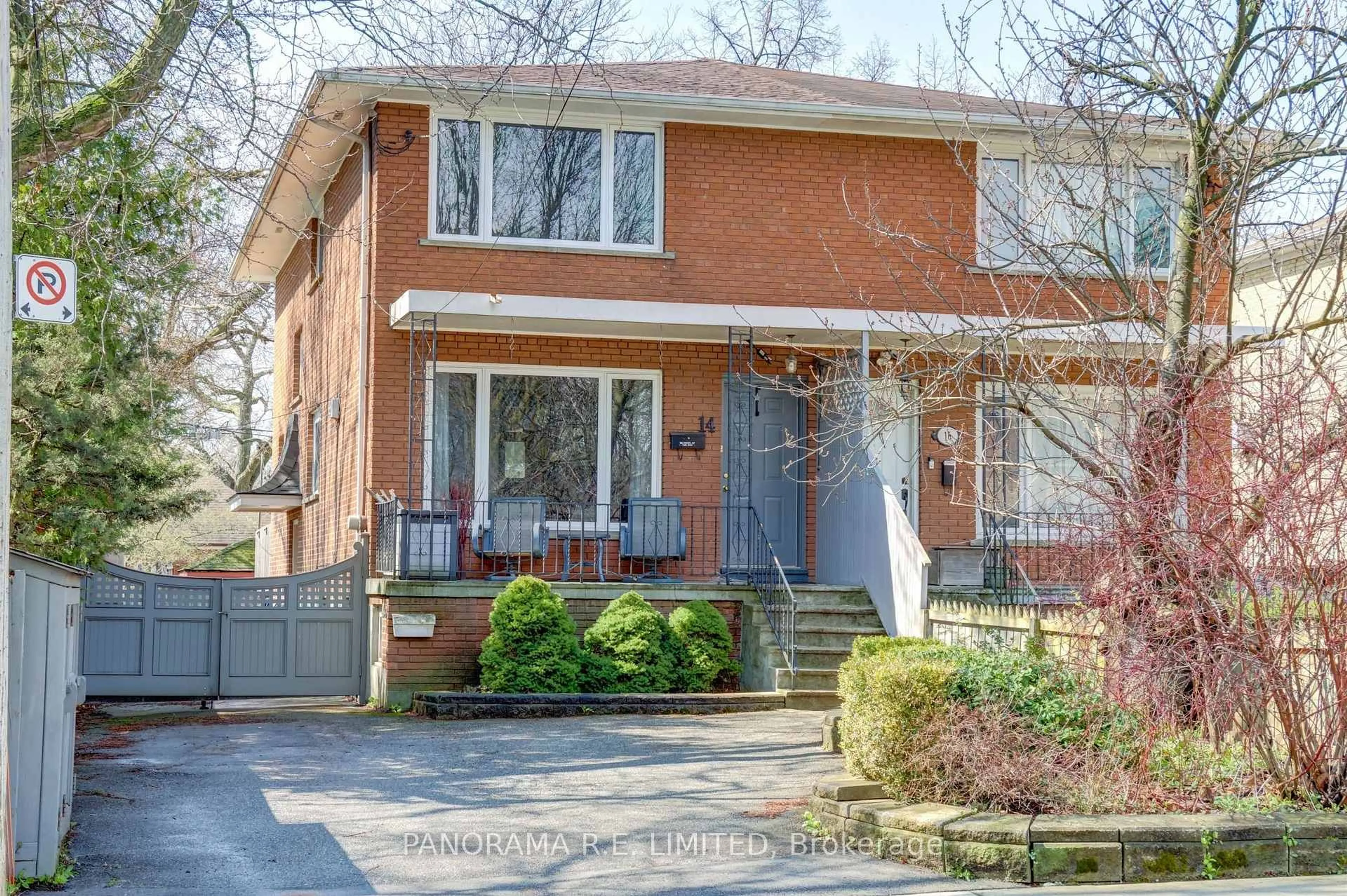 Home with brick exterior material, street for 14 Louisa St, Toronto Ontario M8V 2K6