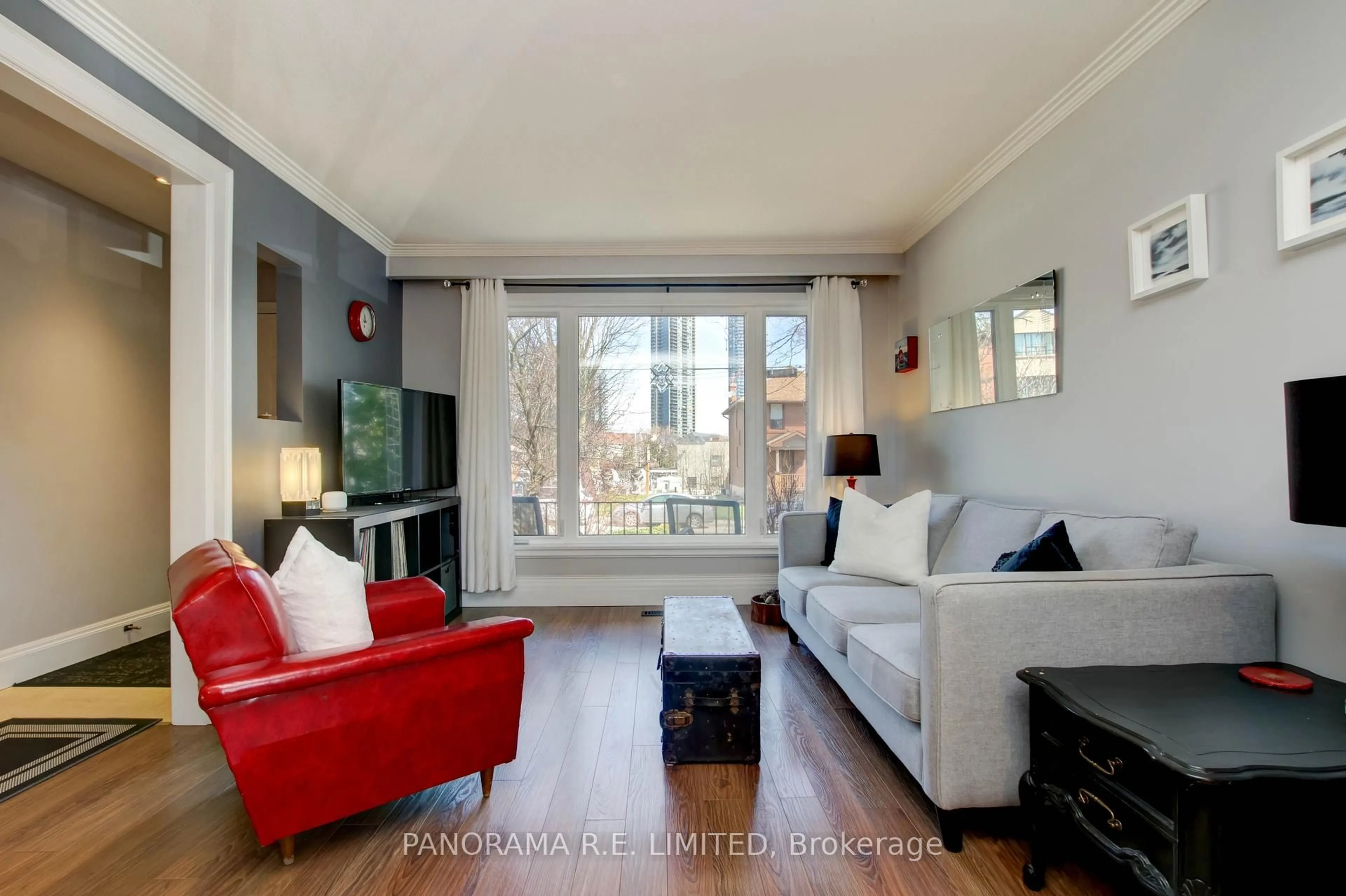 Living room with furniture, unknown for 14 Louisa St, Toronto Ontario M8V 2K6