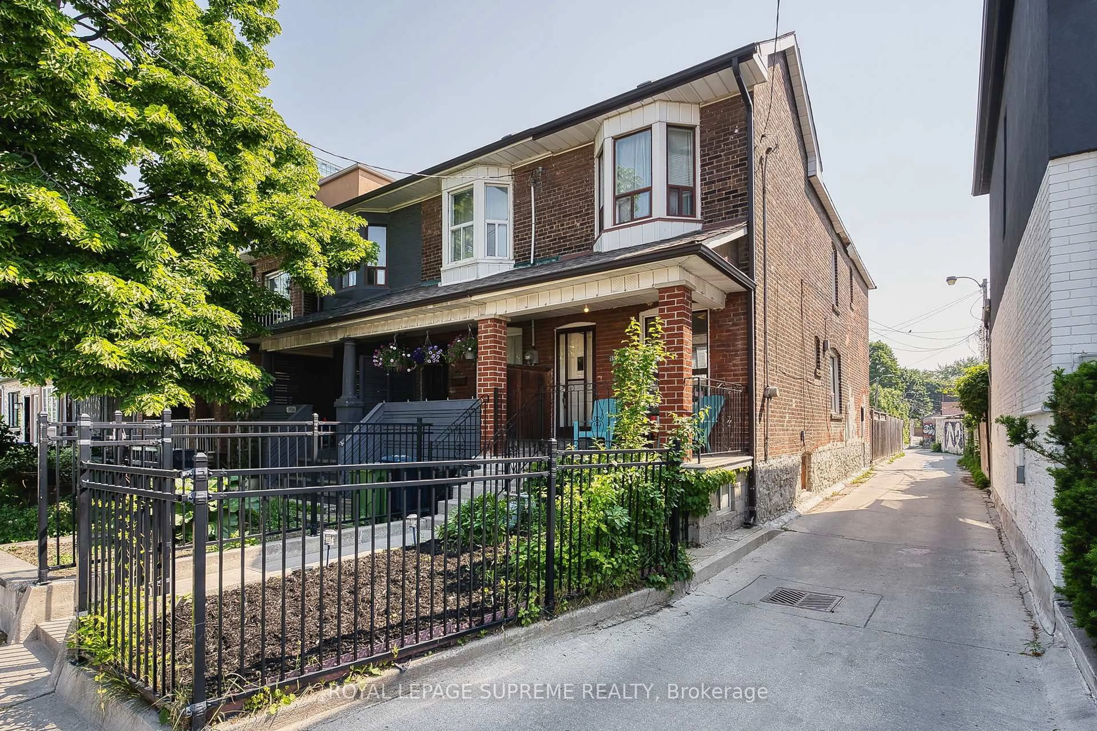 Home with brick exterior material, street for 191 Emerson Ave, Toronto Ontario M6H 3T7