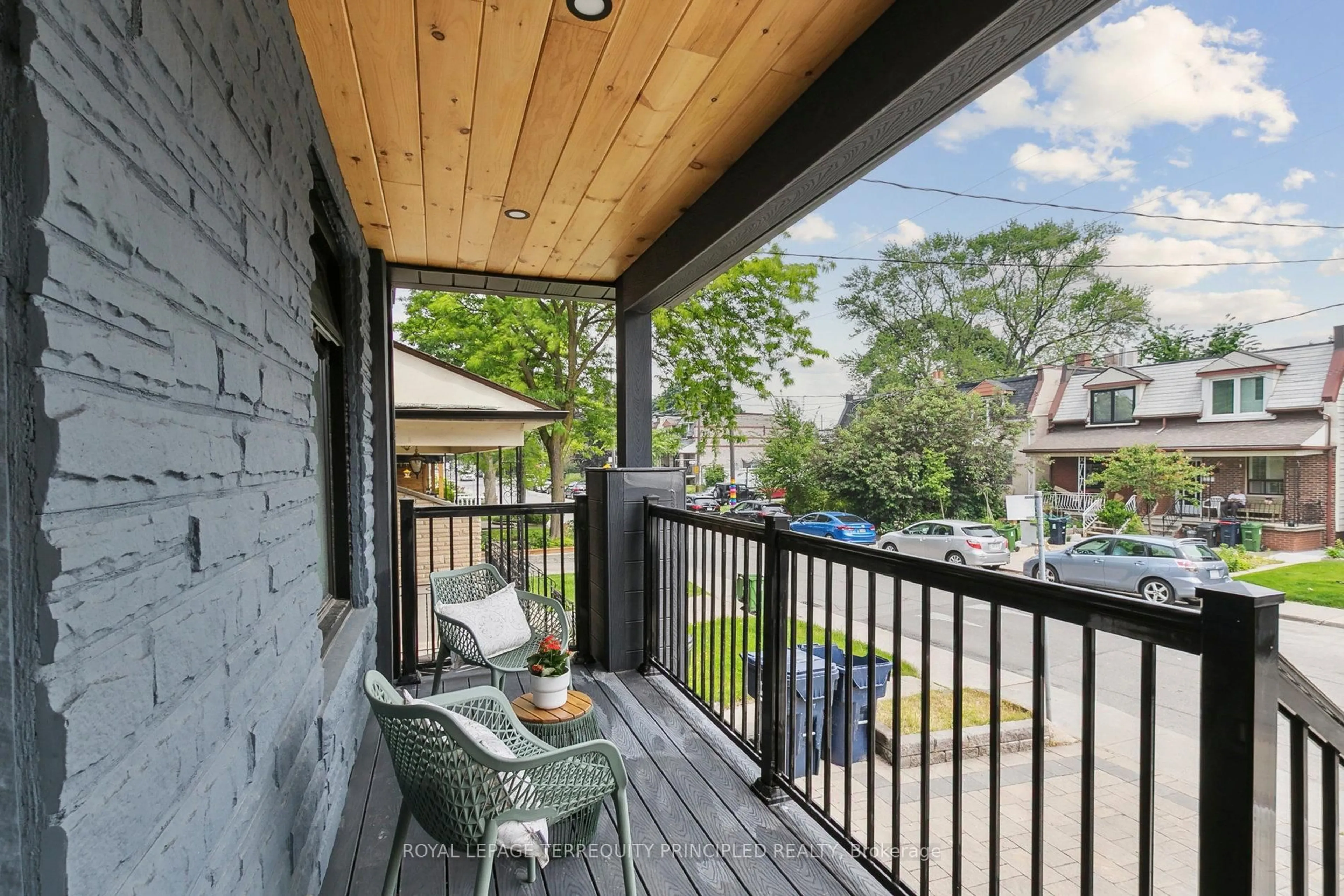 Patio, street for 106 Laughton Ave, Toronto Ontario M6N 2X2
