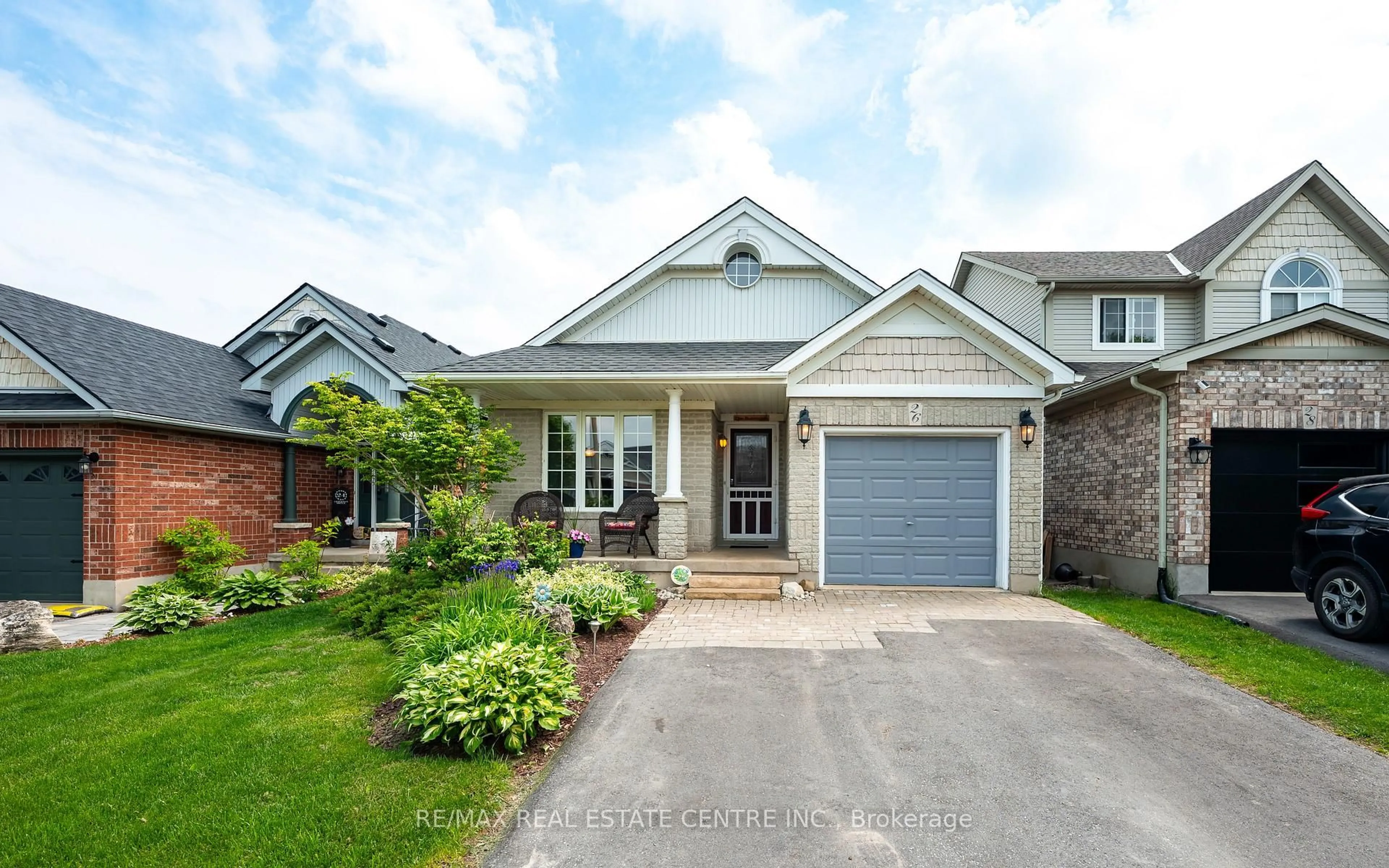 Home with brick exterior material, street for 26 Appleton Dr, Orangeville Ontario L9W 5C4