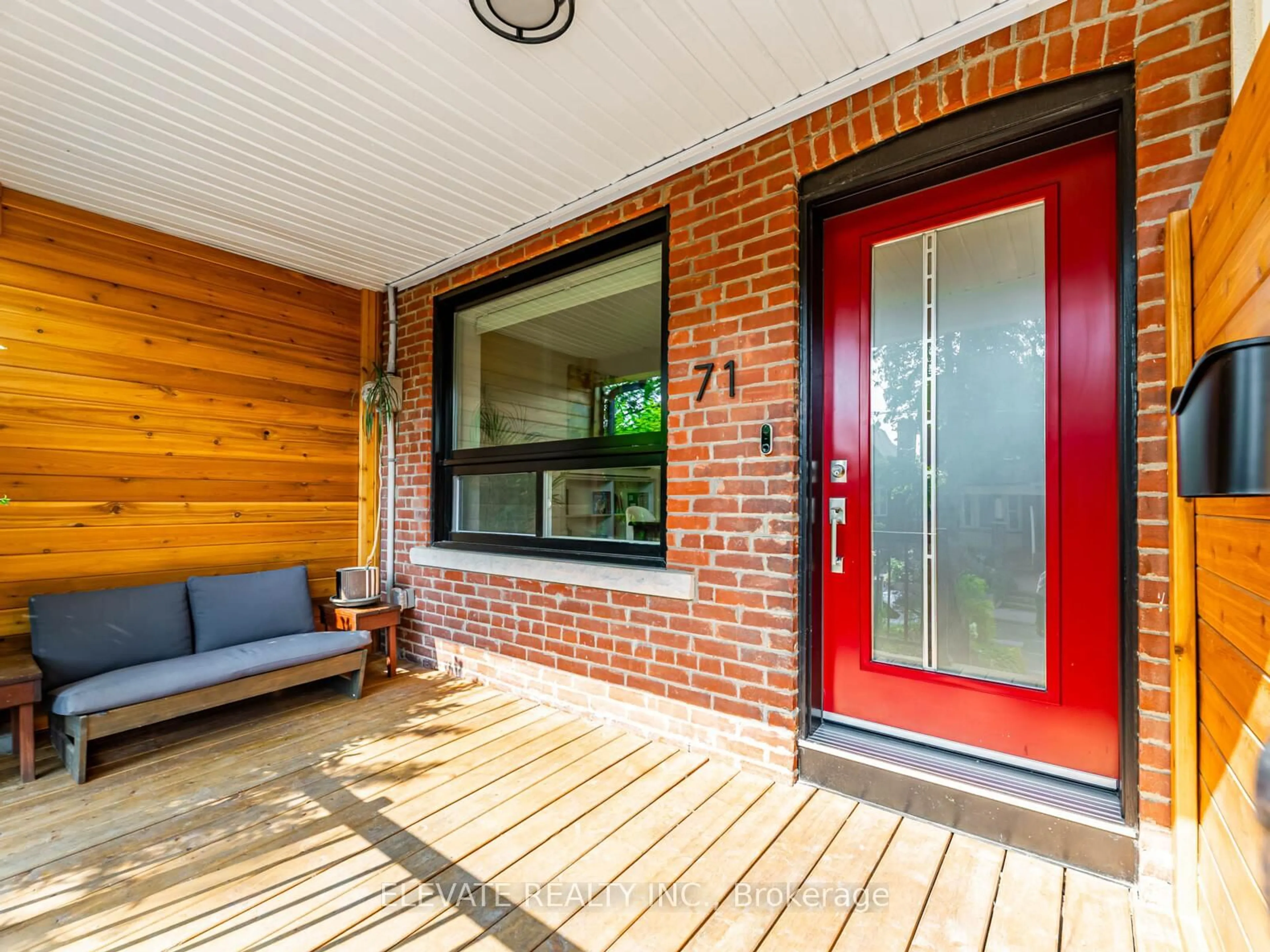 Home with brick exterior material, street for 71 Nairn Ave, Toronto Ontario M6E 4G8