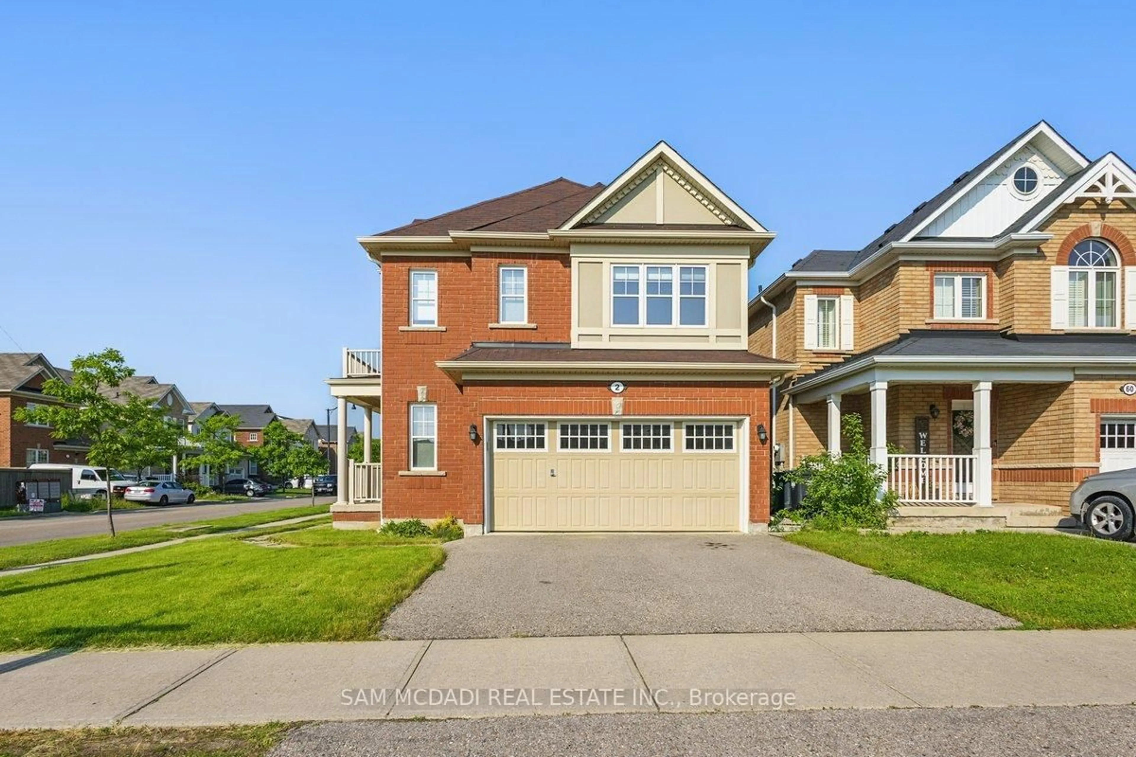 Home with brick exterior material, street for 2 Giltspur Rd, Brampton Ontario L7A 0Y9