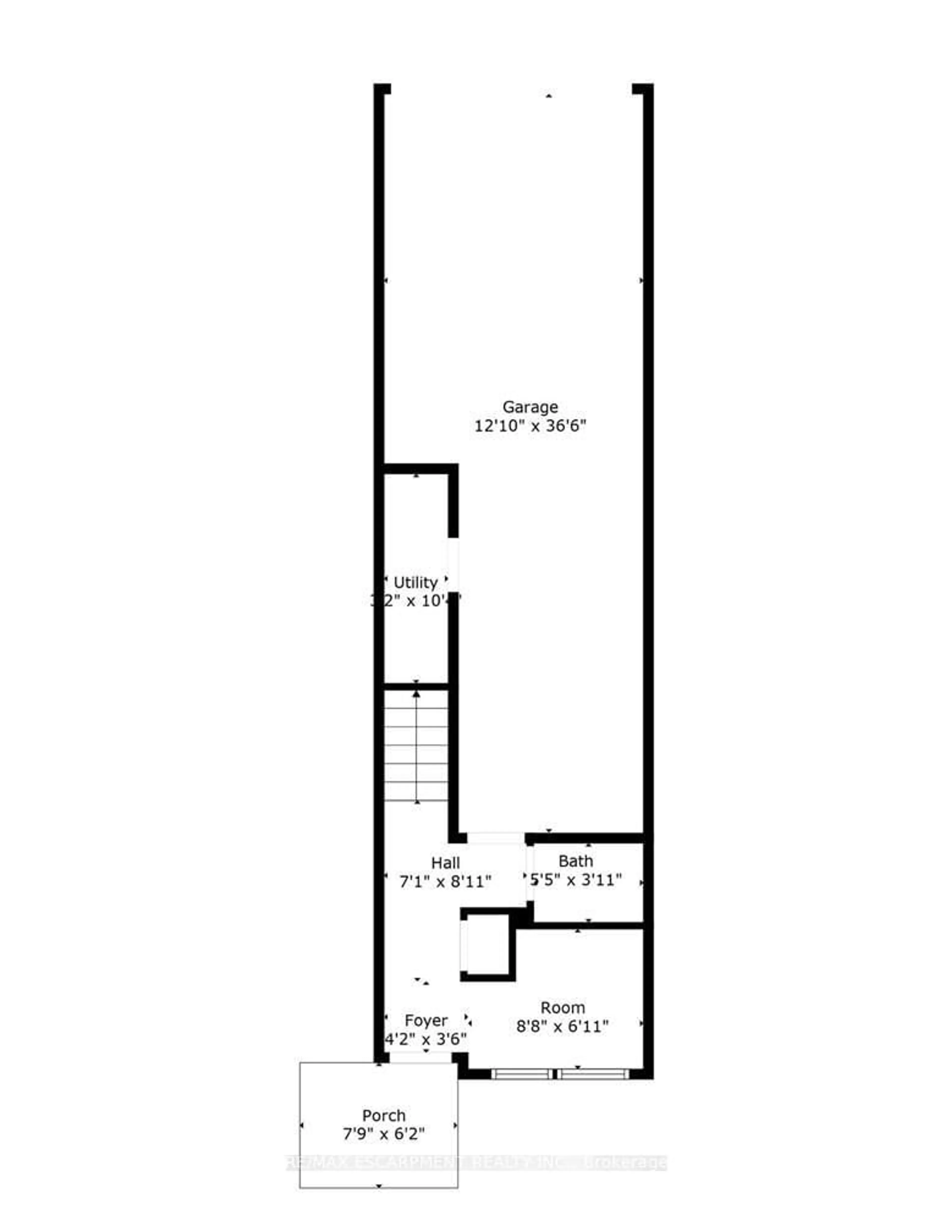 Floor plan for 41 Twenty Ninth St, Toronto Ontario M8V 3E2