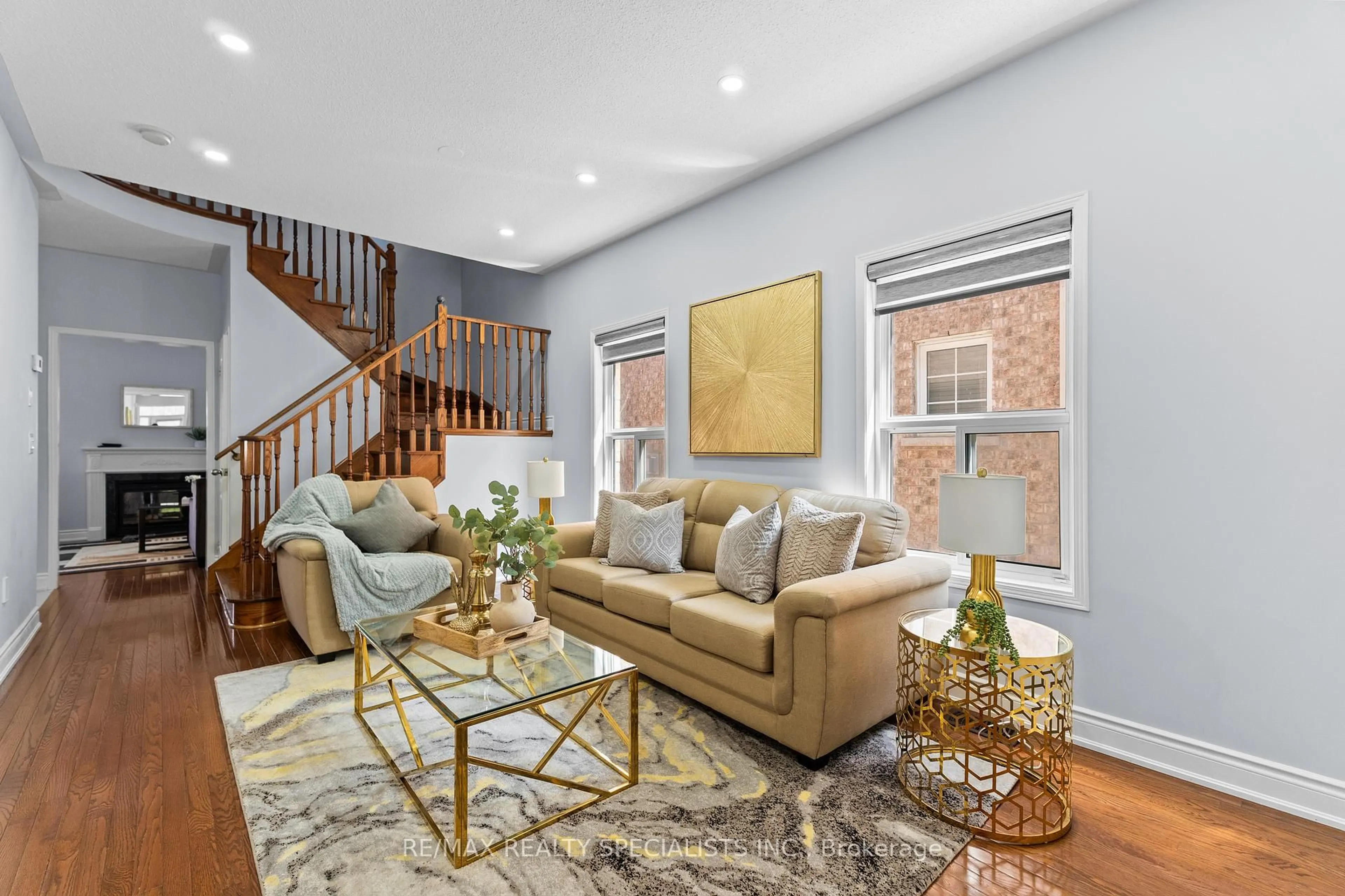 Living room with furniture, unknown for 62 Knightswood Cres, Brampton Ontario L7A 3W9