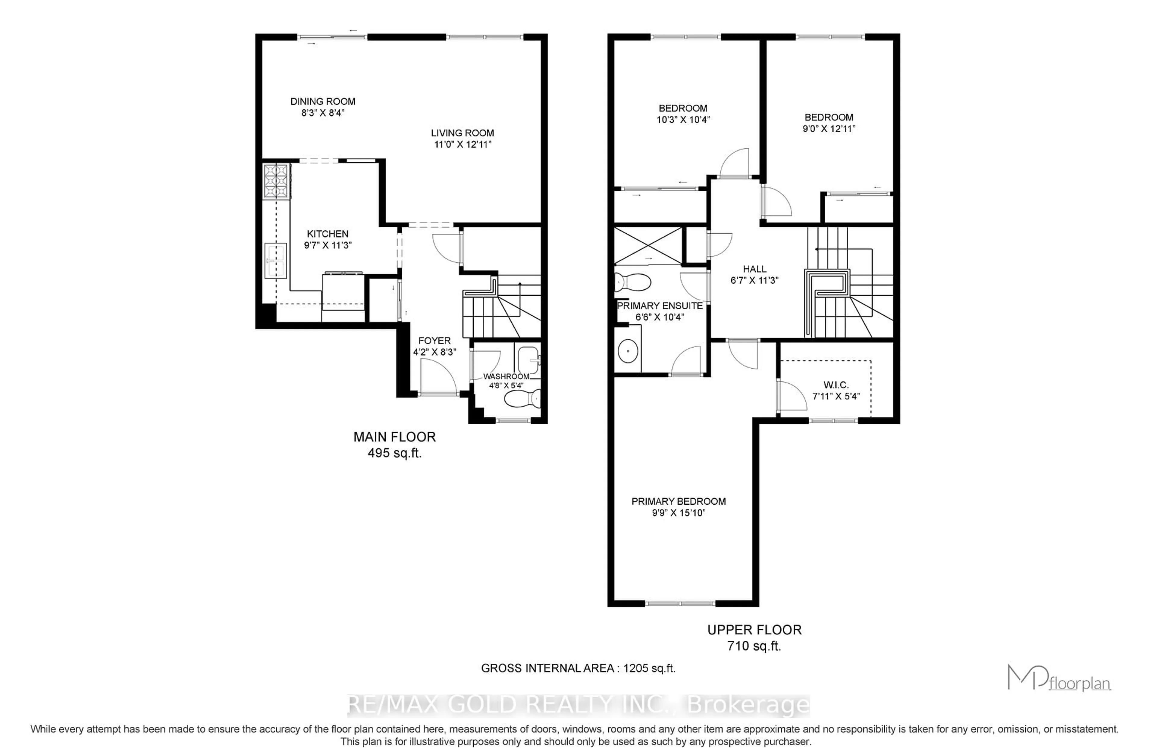 Floor plan for 5305 Glen Erin Dr #78B, Mississauga Ontario L5M 5N7