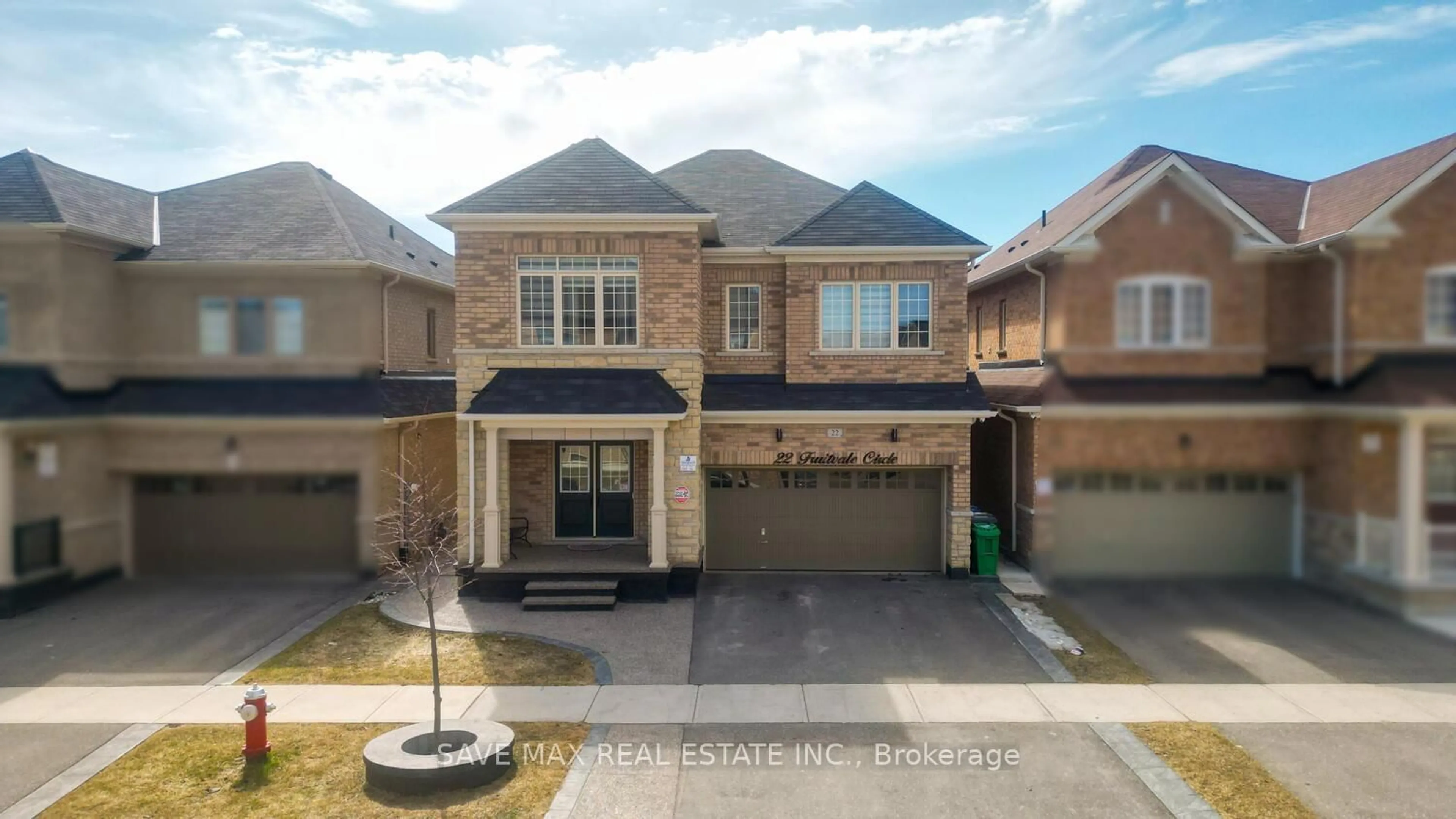 Home with brick exterior material, street for 22 Fruitvale Circ, Brampton Ontario L7A 5B8