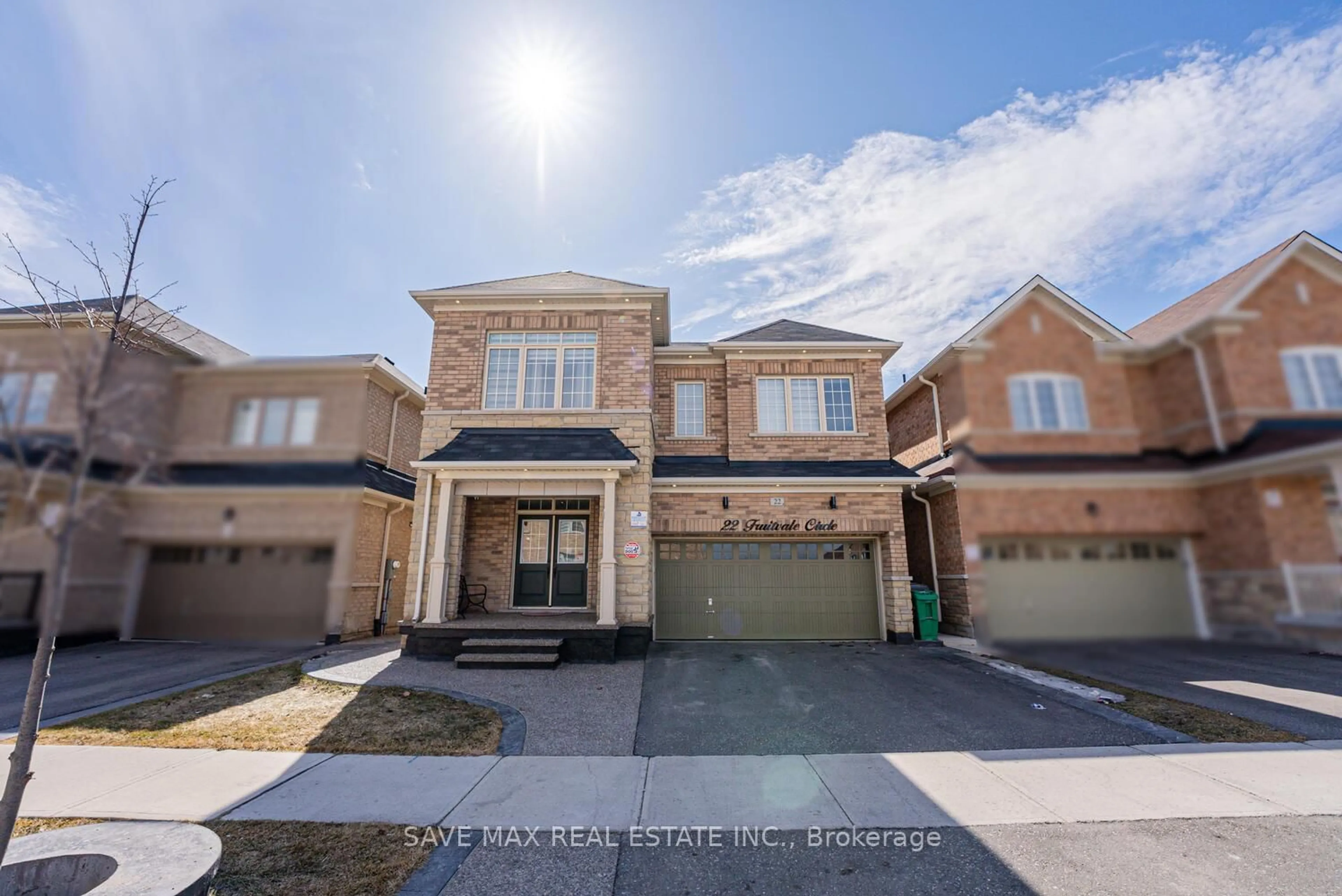 Home with brick exterior material, street for 22 Fruitvale Circ, Brampton Ontario L7A 5B8