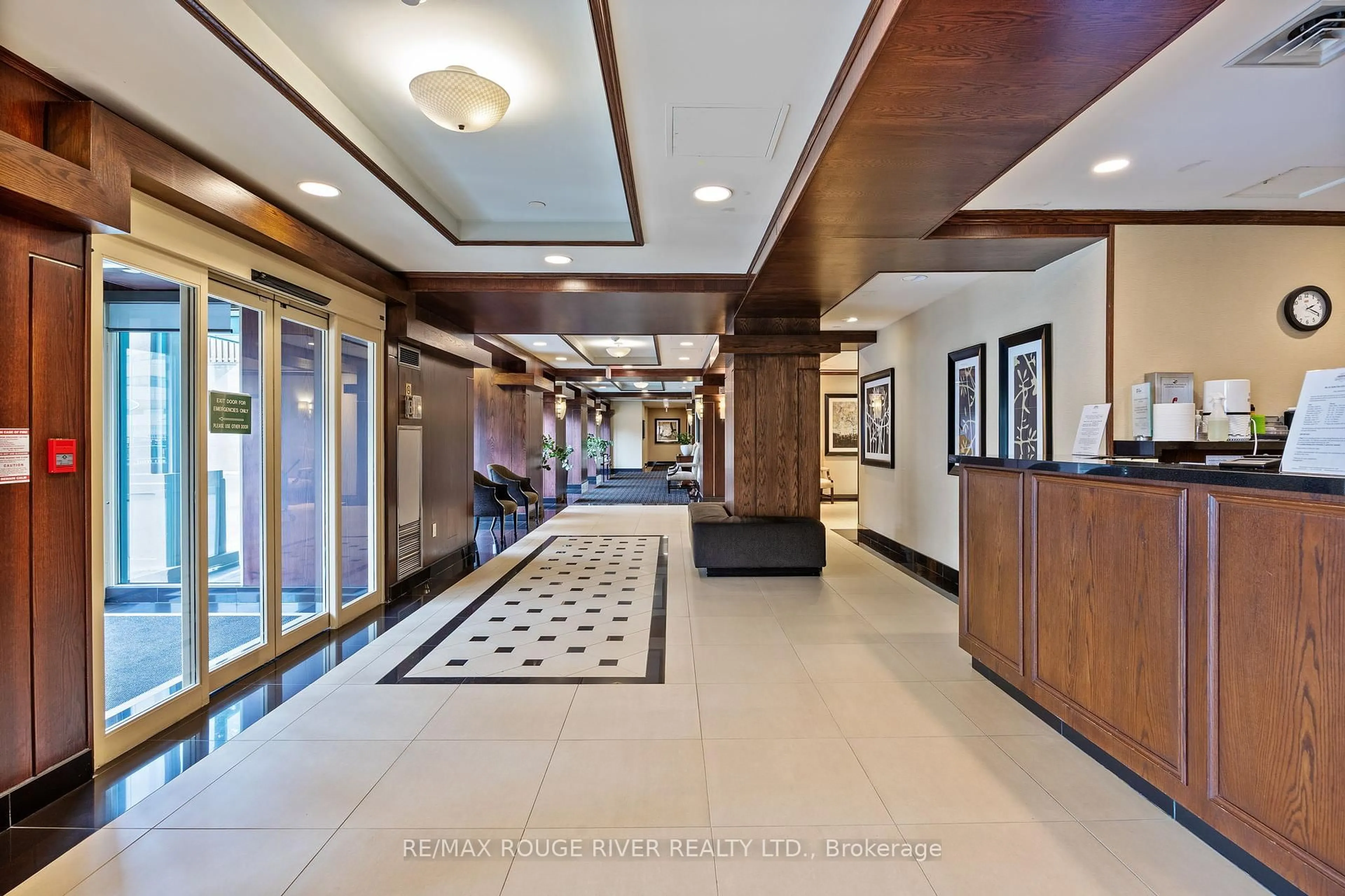 Lobby for 101 Subway Cres #PH 301, Toronto Ontario M9B 6K4