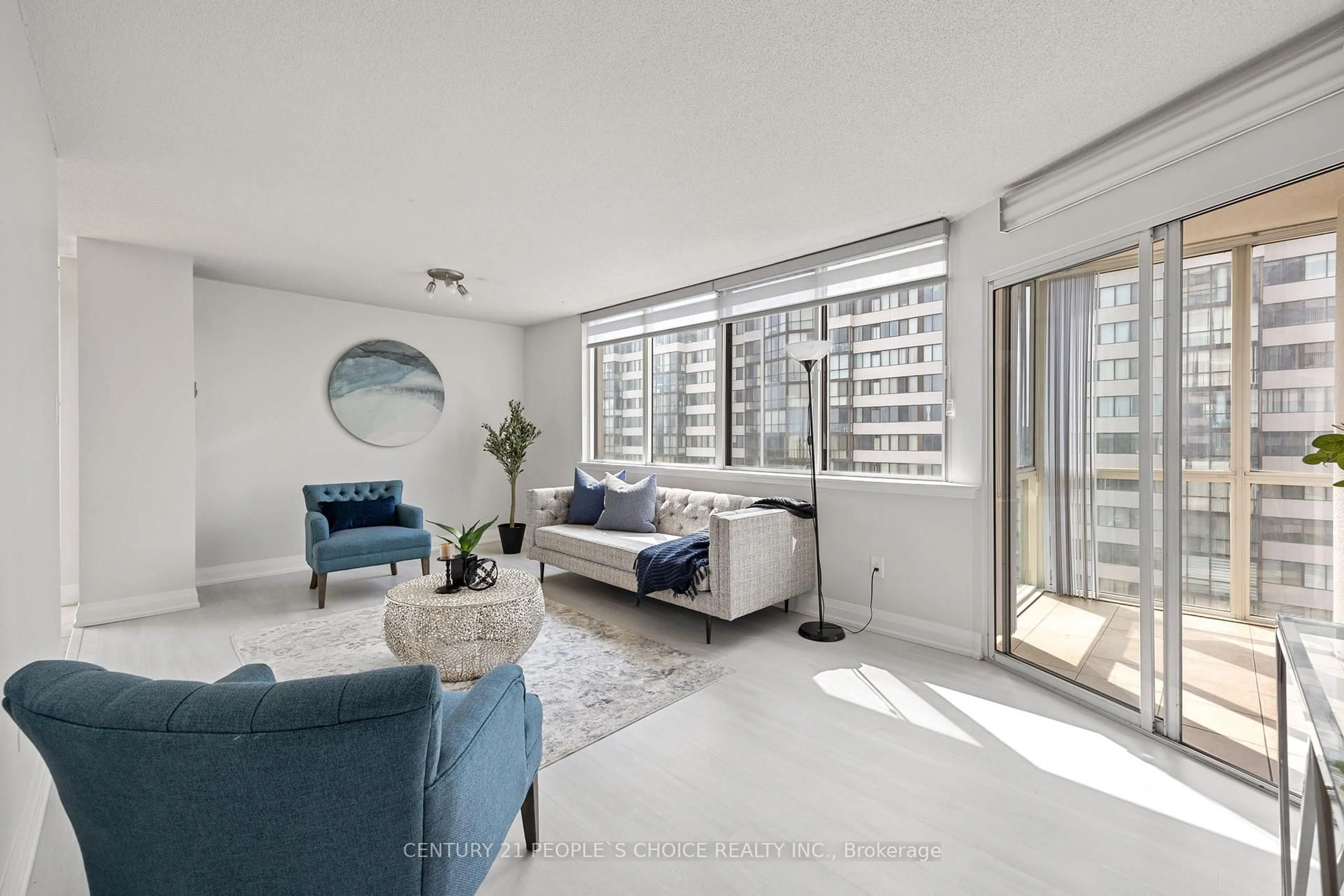 Living room with furniture, unknown for 10 Markbrook Lane #802, Toronto Ontario M9V 5E3