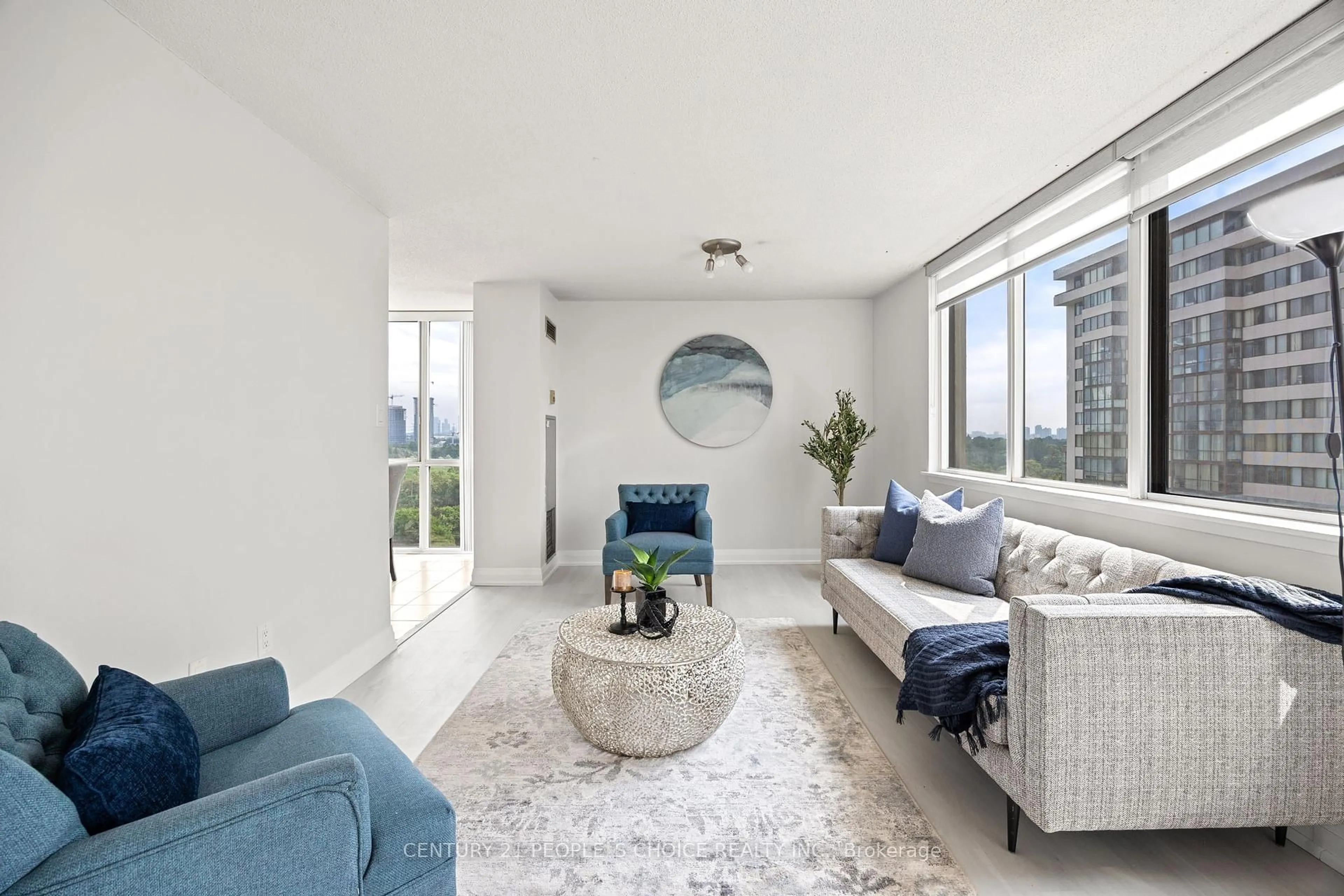 Living room with furniture, unknown for 10 Markbrook Lane #802, Toronto Ontario M9V 5E3