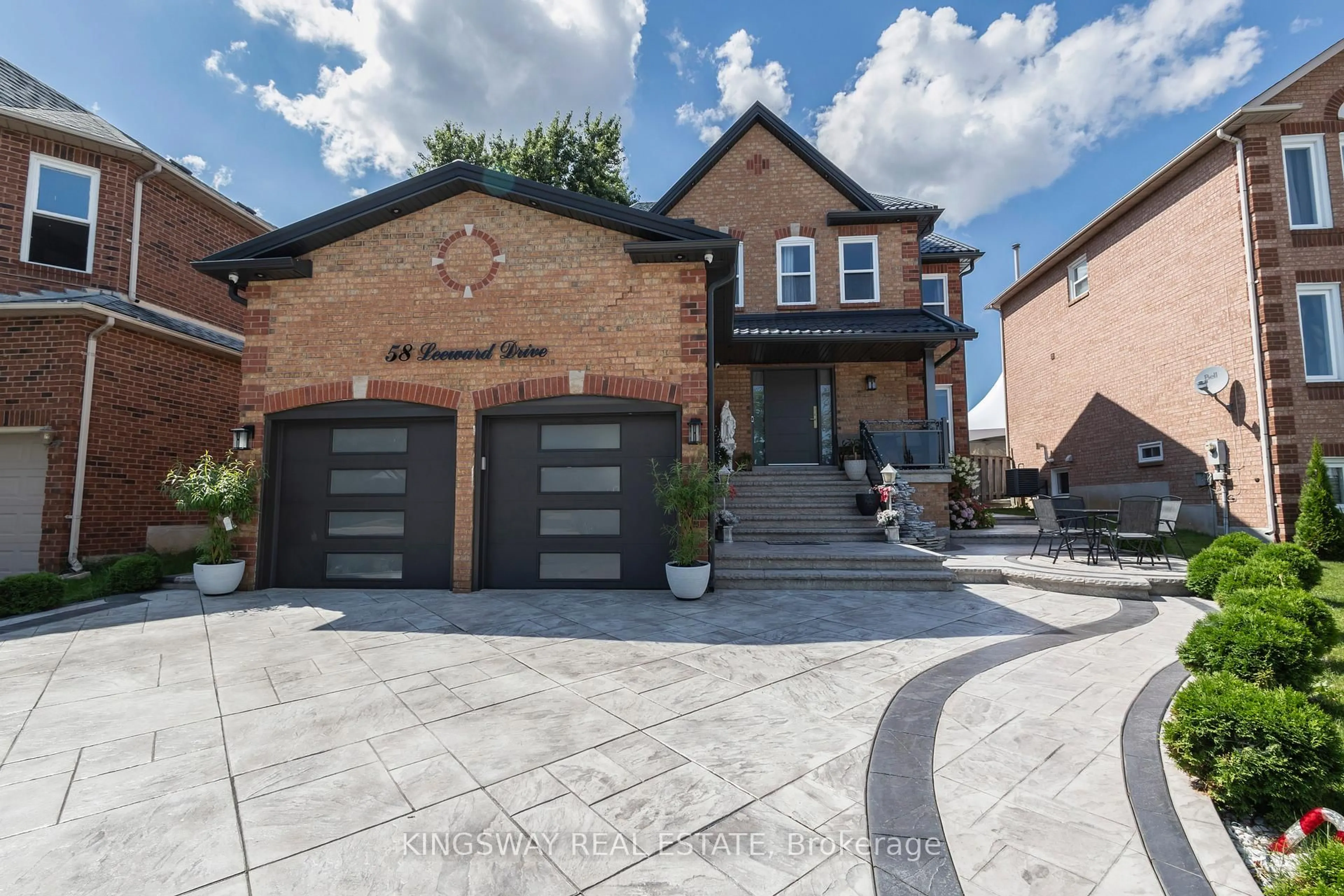 Home with brick exterior material, street for 58 Leeward Dr, Brampton Ontario L6S 5V8