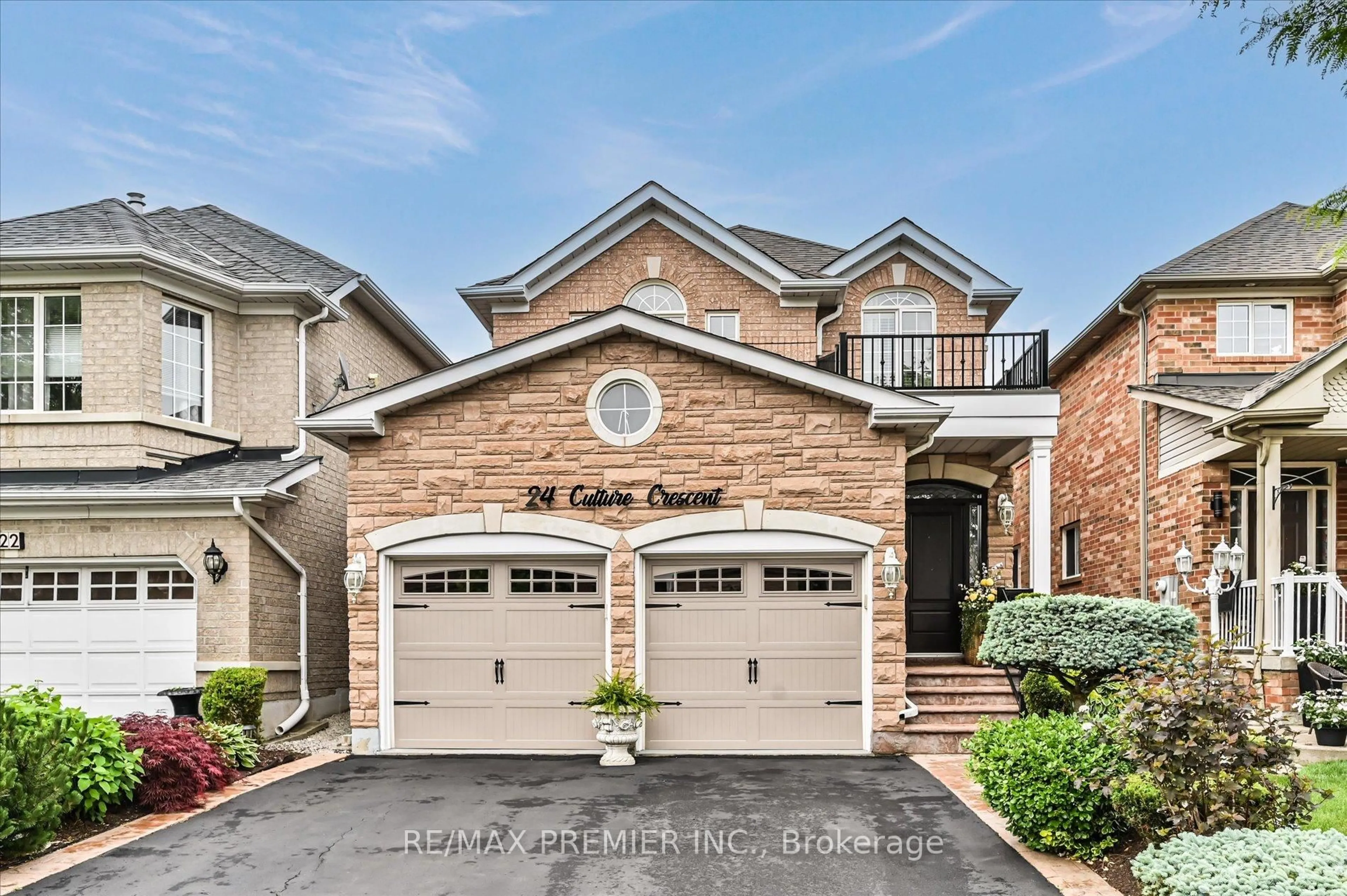 Home with brick exterior material, street for 24 Culture Cres, Brampton Ontario L6X 4V4