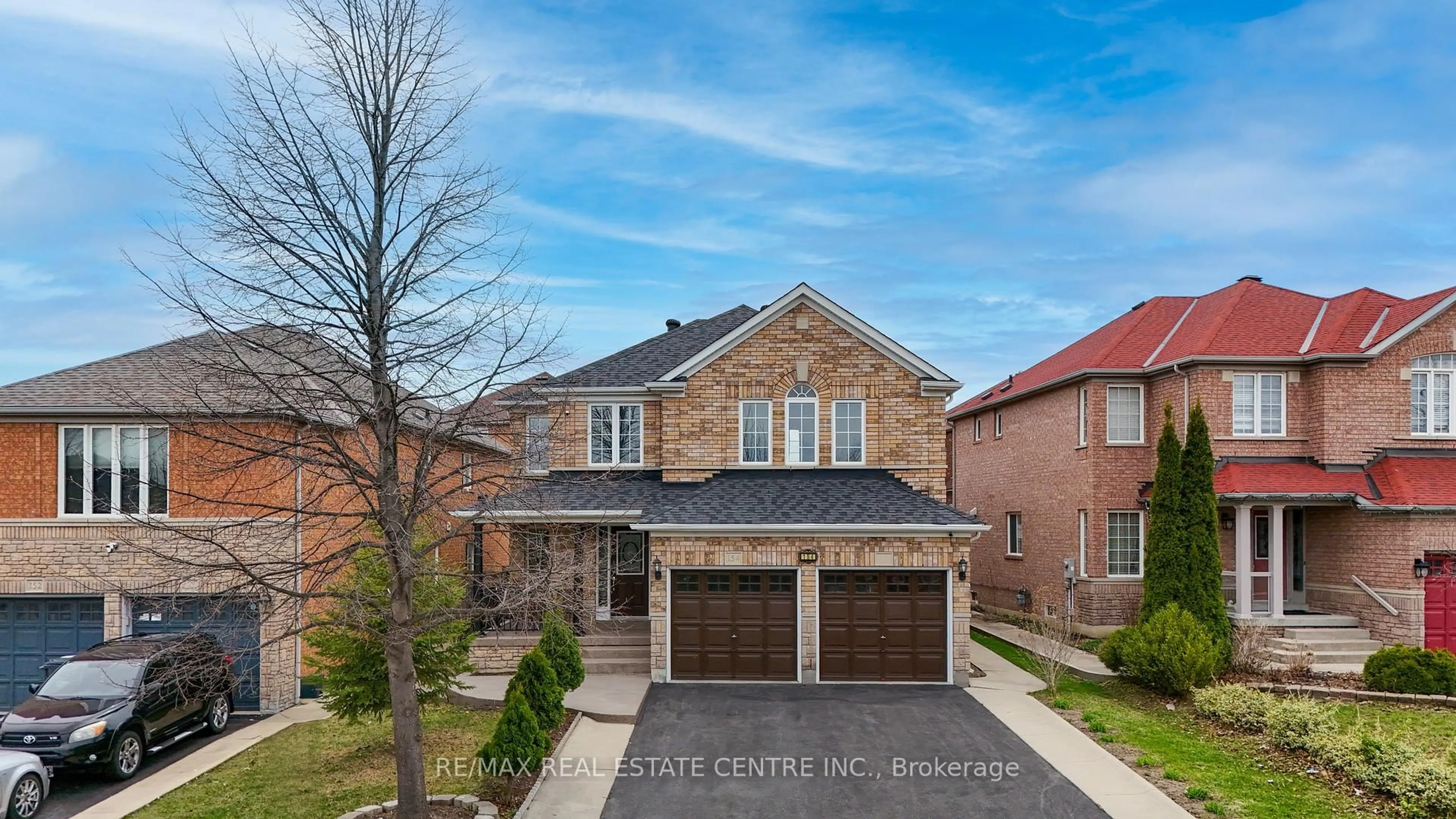 Home with brick exterior material, street for 154 Sunny Meadow Blvd, Brampton Ontario L6R 2Z2