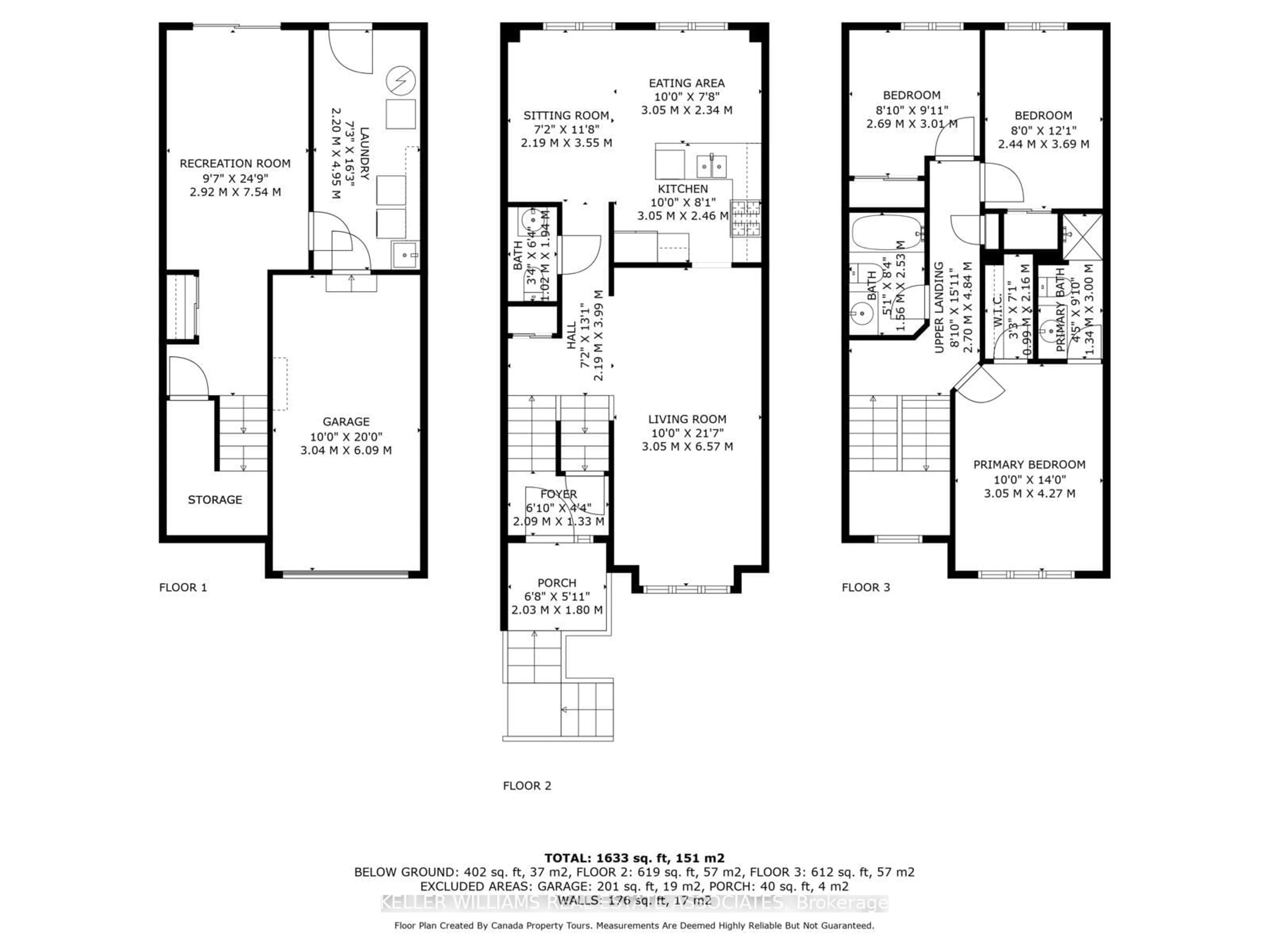 Floor plan for 21 Seed House Lane, Halton Hills Ontario L7G 6K2