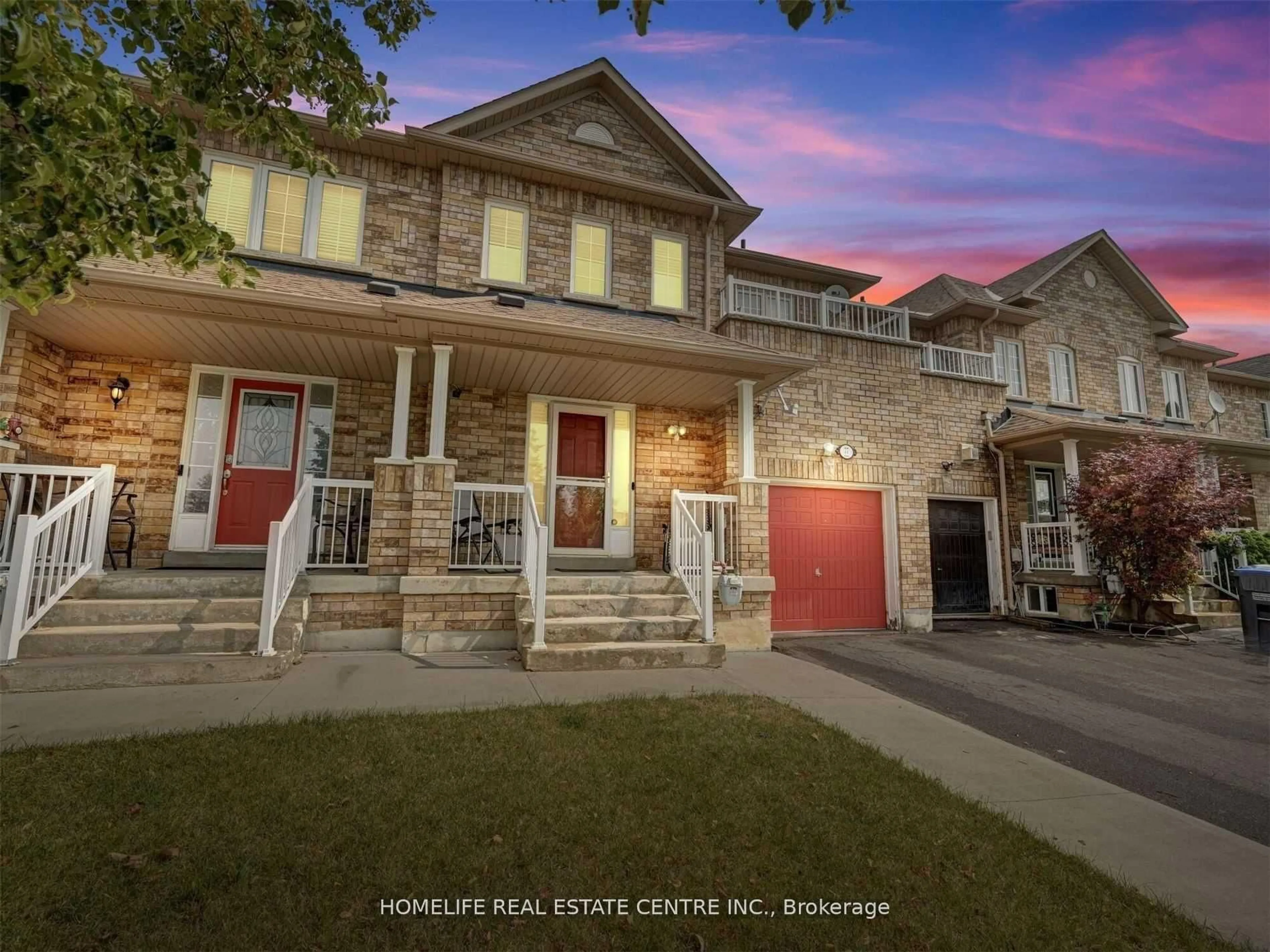 Home with brick exterior material, street for 77 Beavervalley Dr, Brampton Ontario L7A 3R3