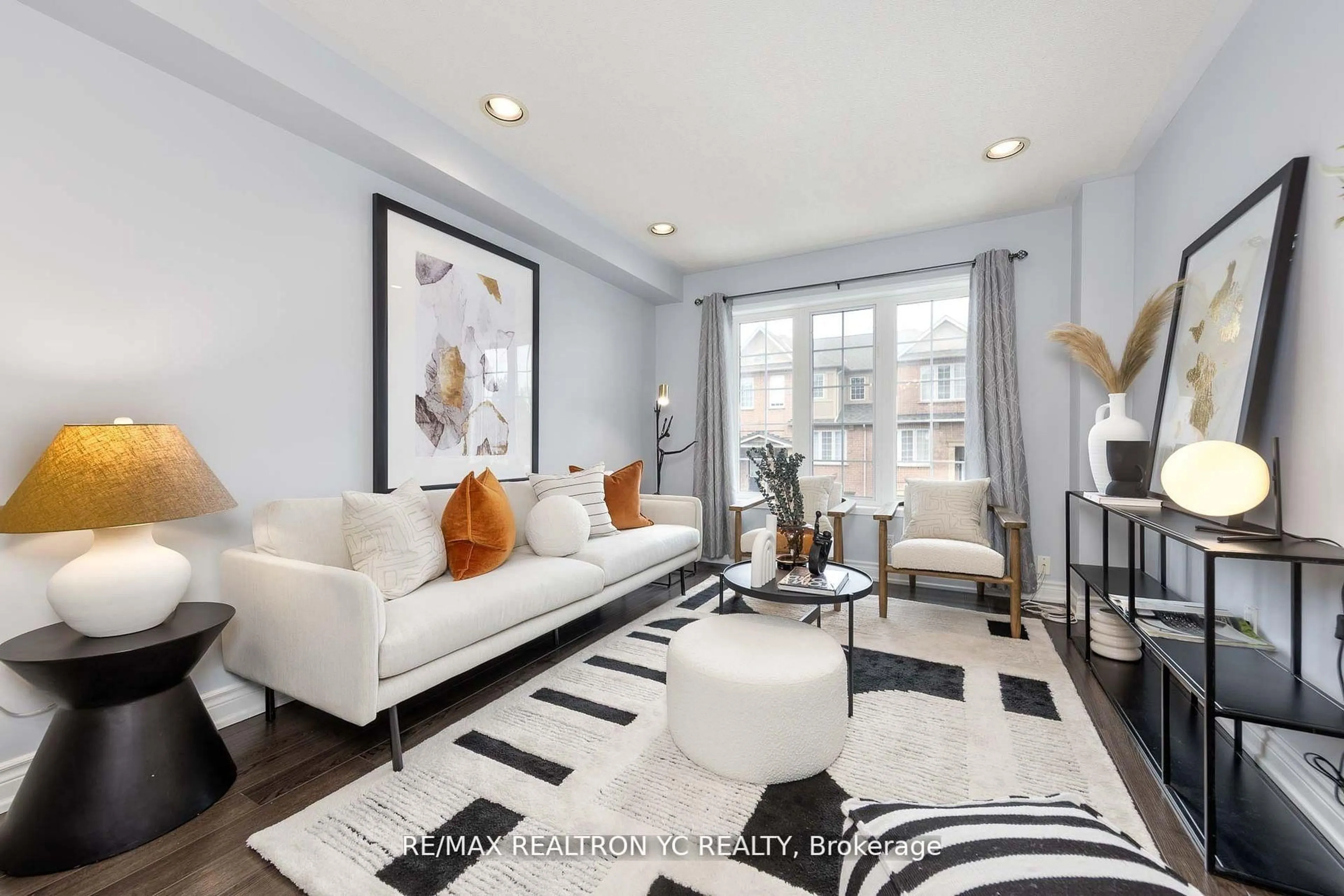 Living room with furniture, unknown for 5055 Heatherleigh Ave #151, Mississauga Ontario L5V 2R5