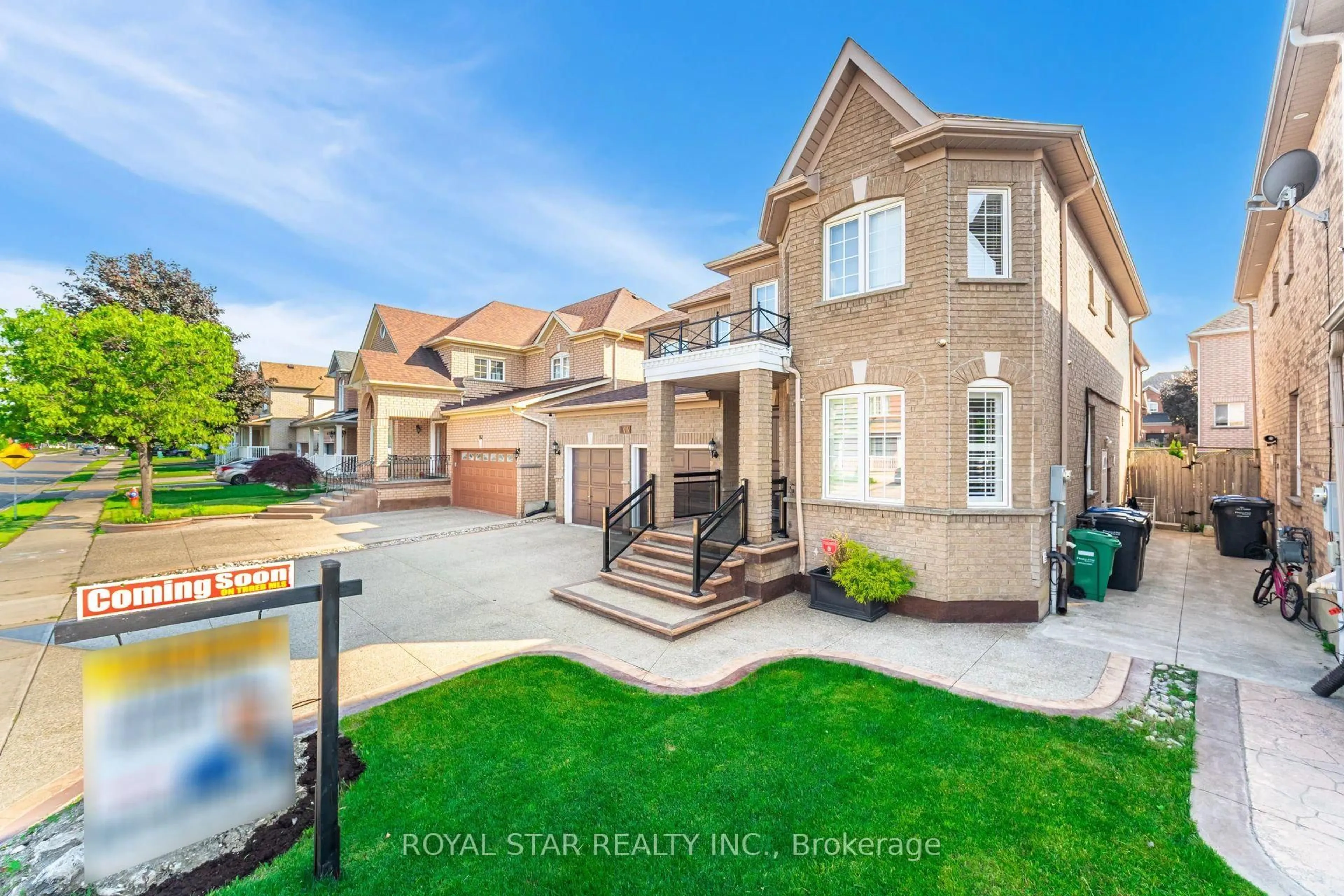 Home with brick exterior material, street for 144 Barleyfield Rd, Brampton Ontario L6R 2K3