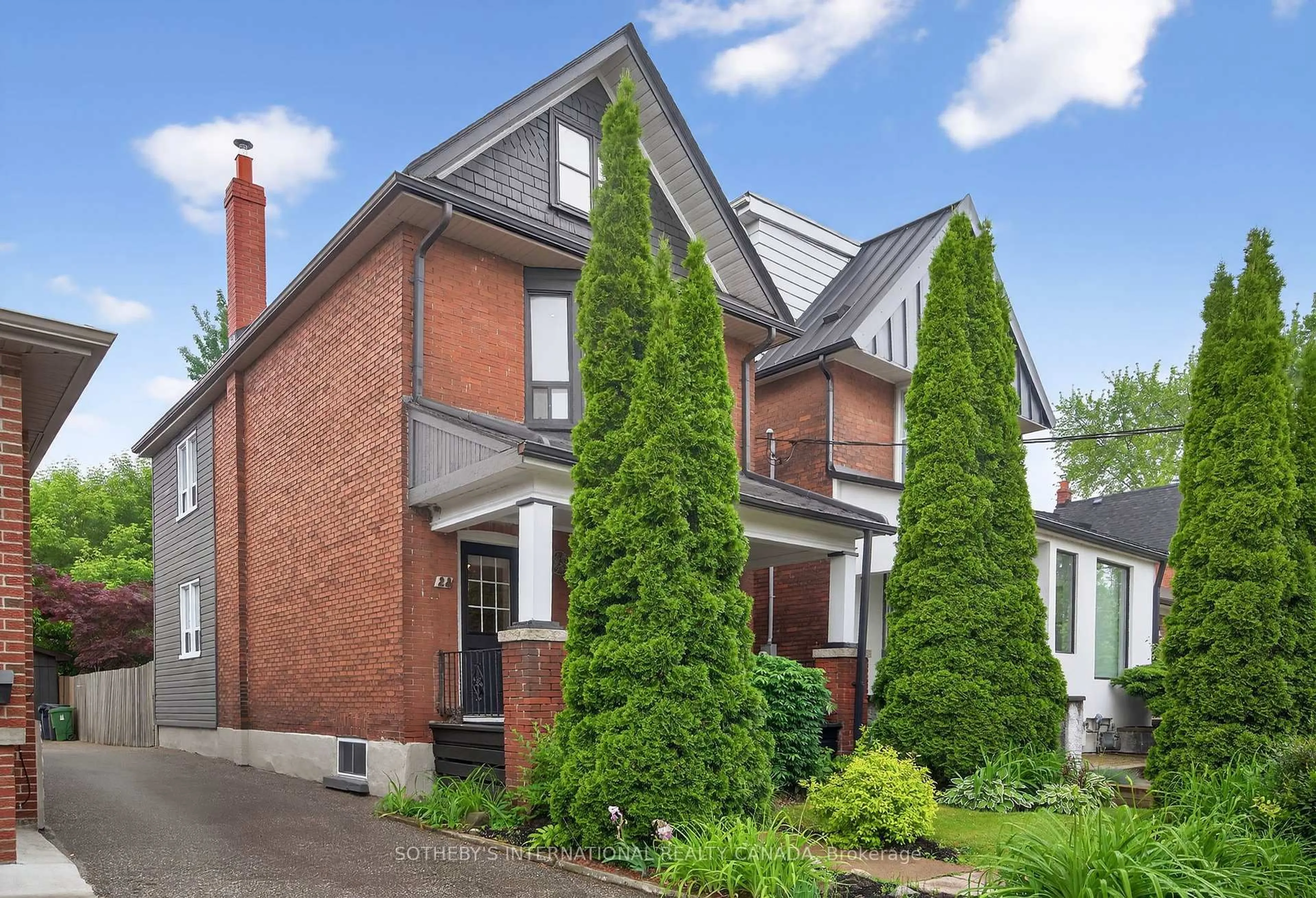 Home with brick exterior material, street for 23 Morland Rd, Toronto Ontario M6S 2M7
