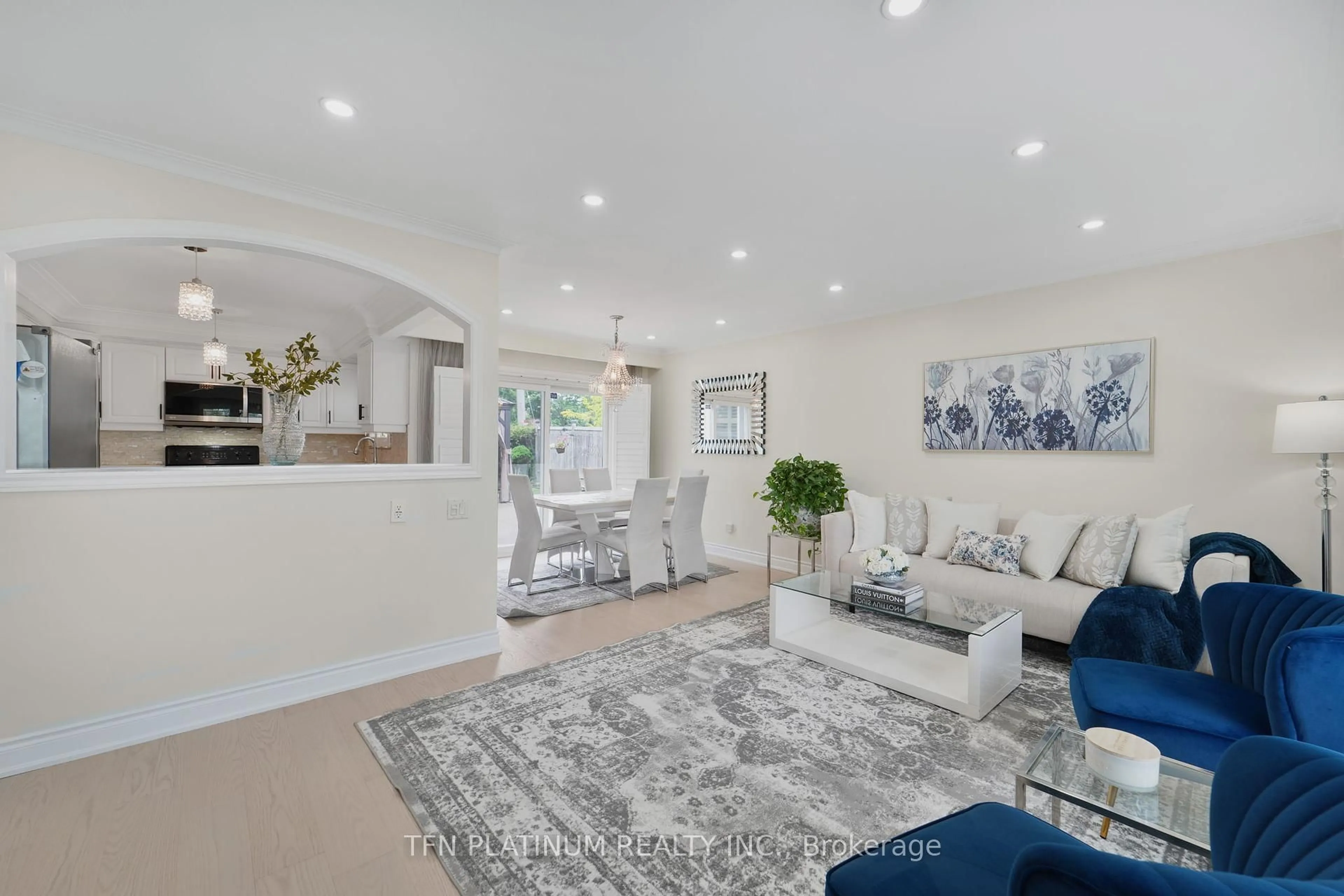Living room with furniture, unknown for 17 Frost St, Toronto Ontario M9W 1Y7